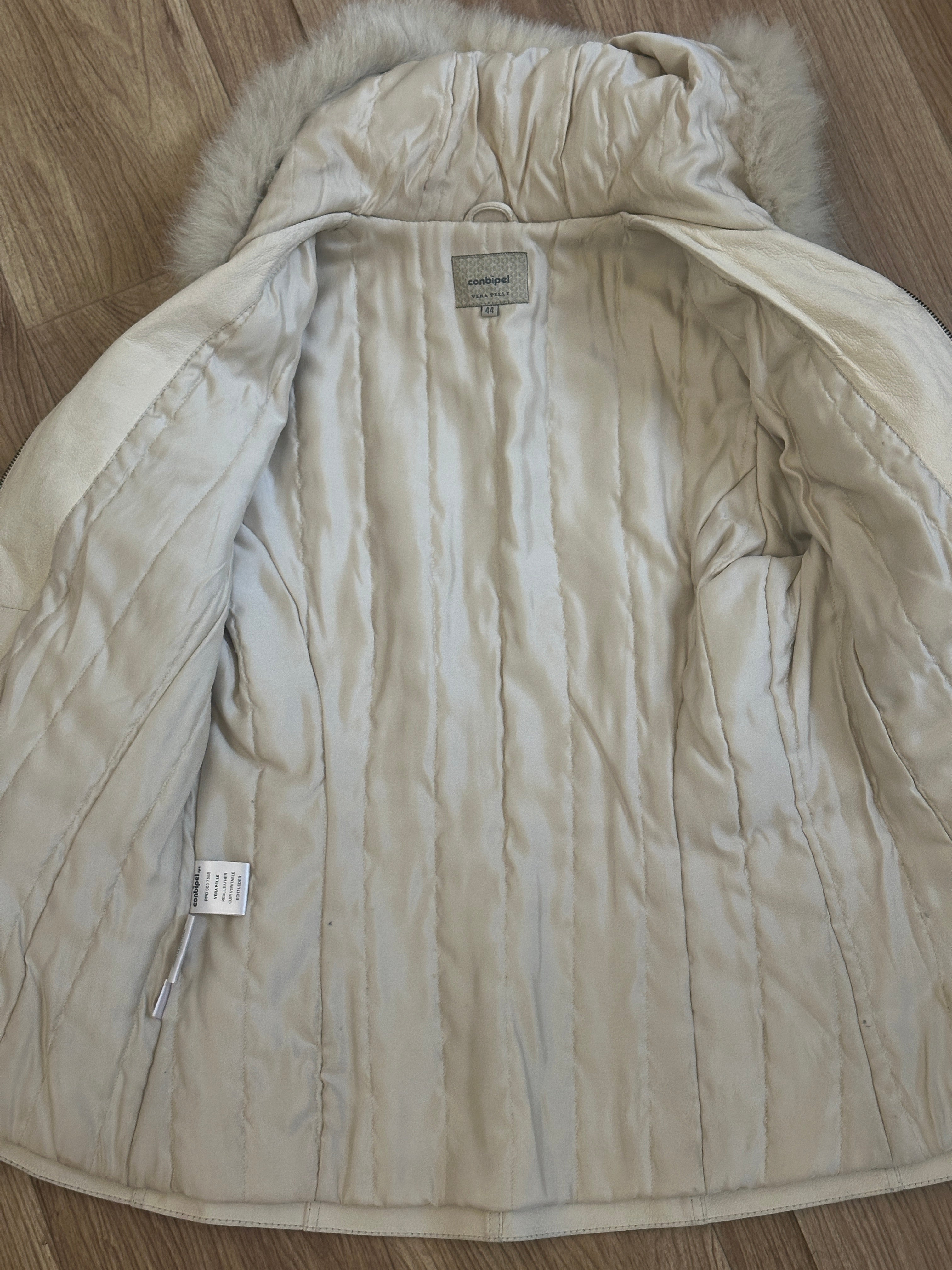 Milk Leather Jacket