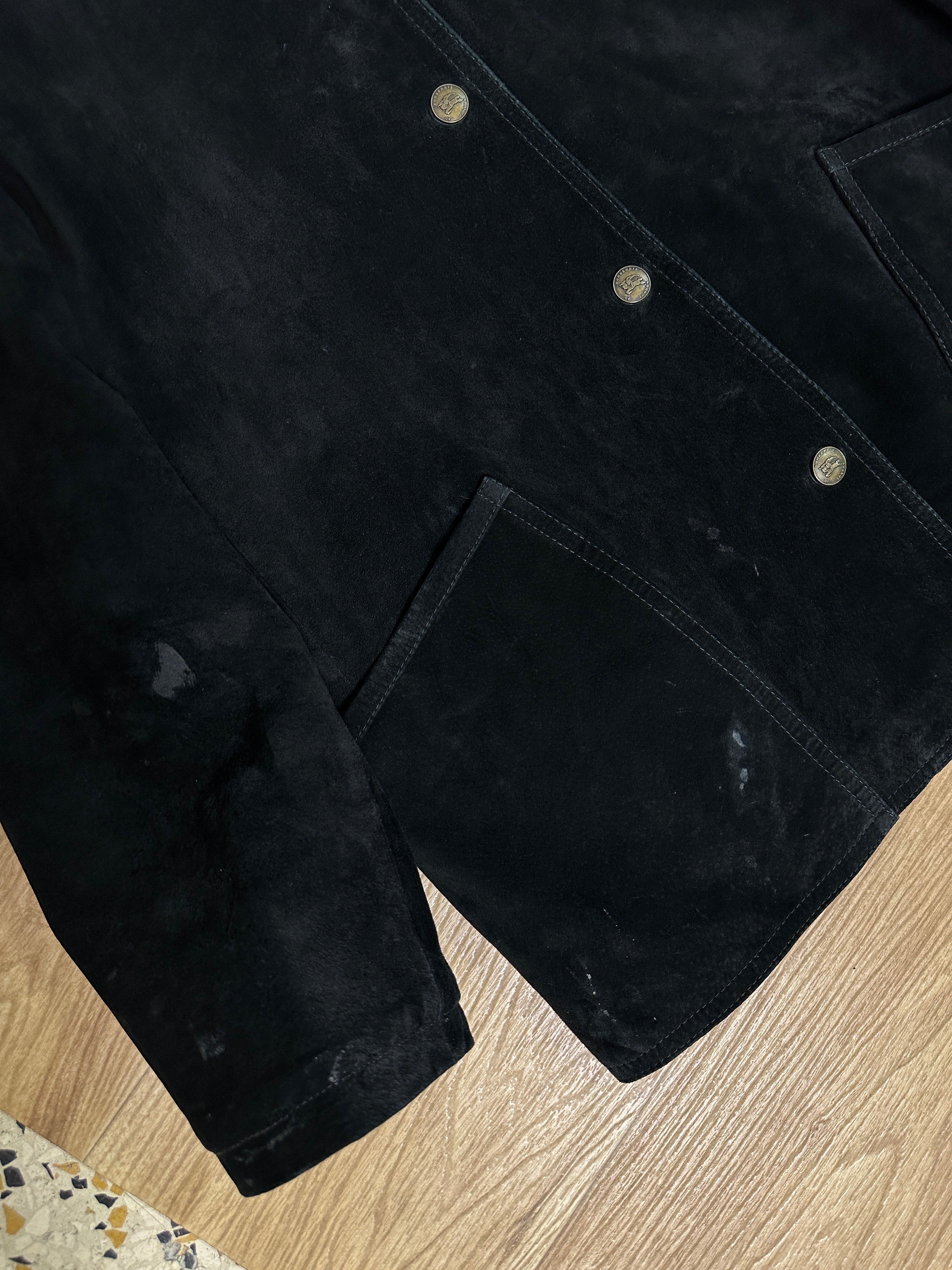 Burberrys suede jacket
