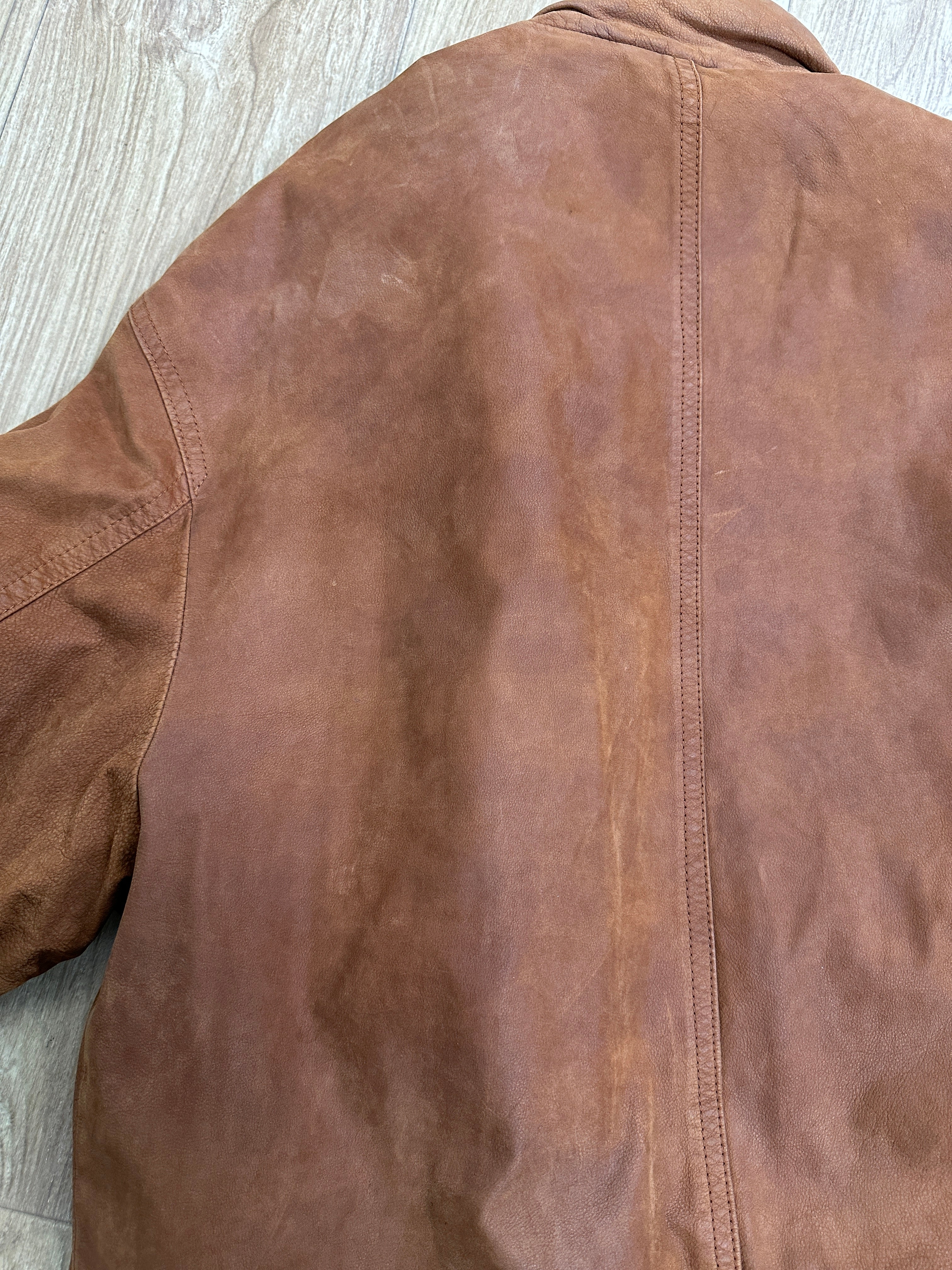 Burberrys’ leather jacket