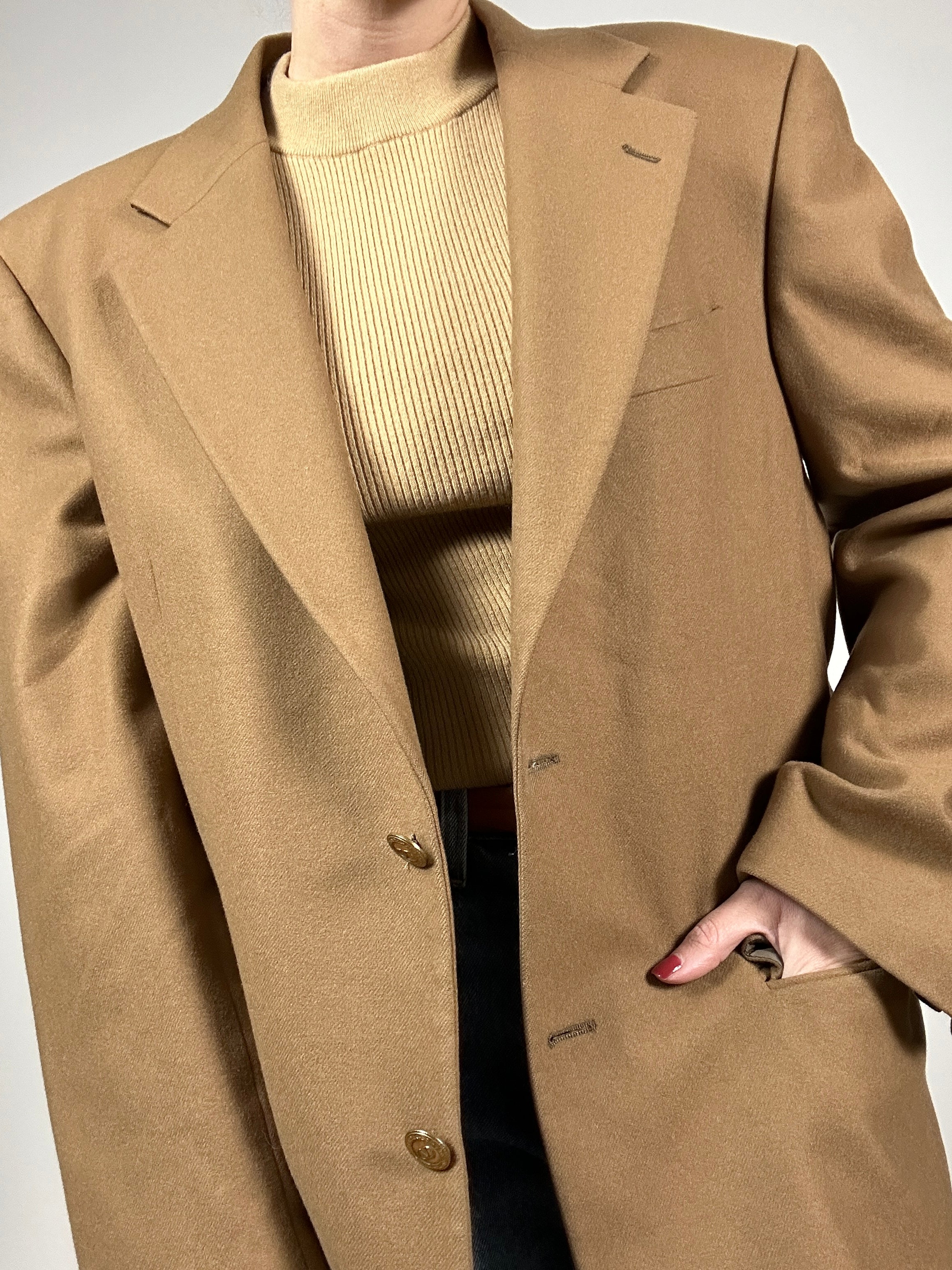 Valentino camel blazer