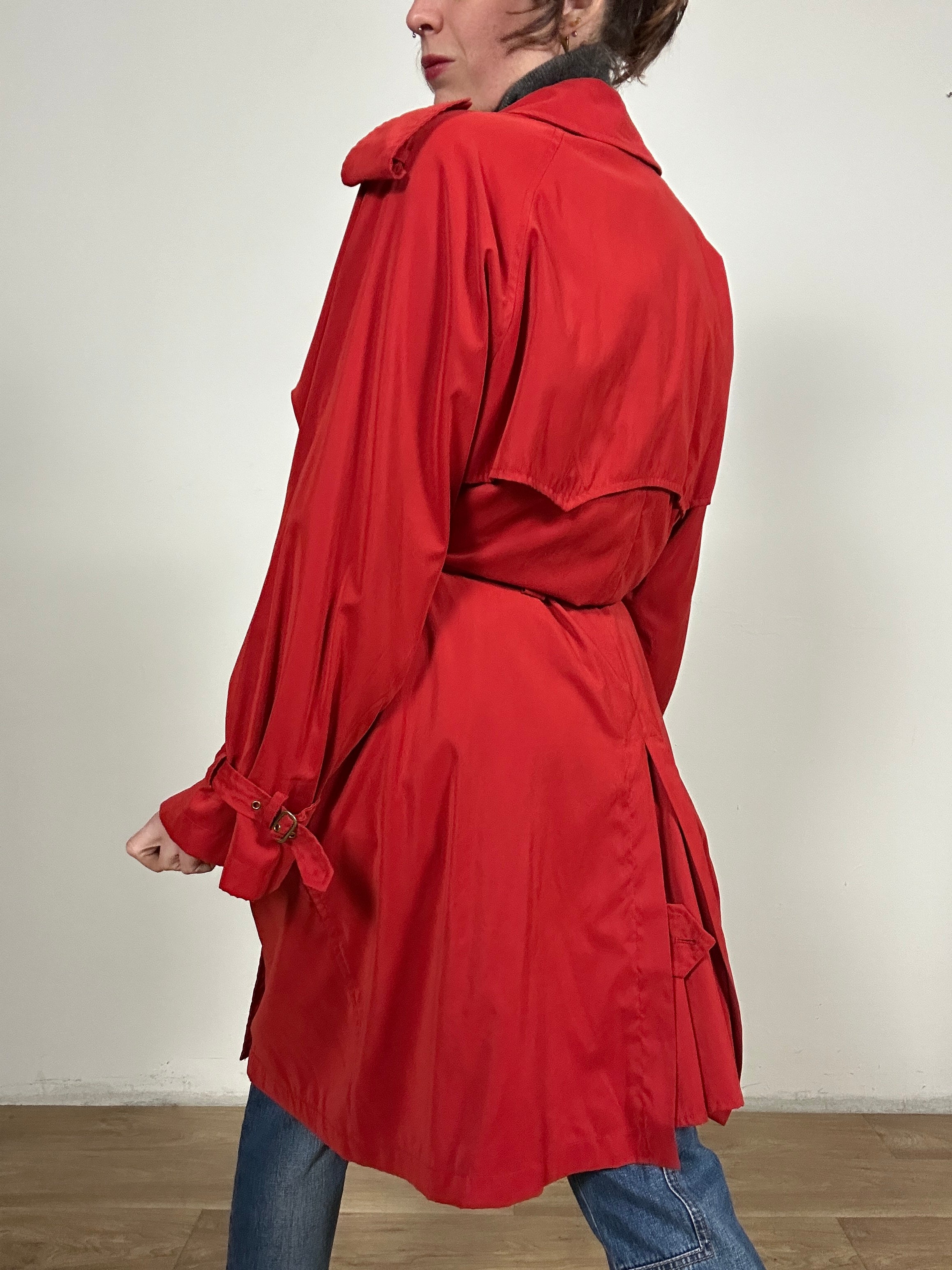 Cherry Ralph Lauren trench