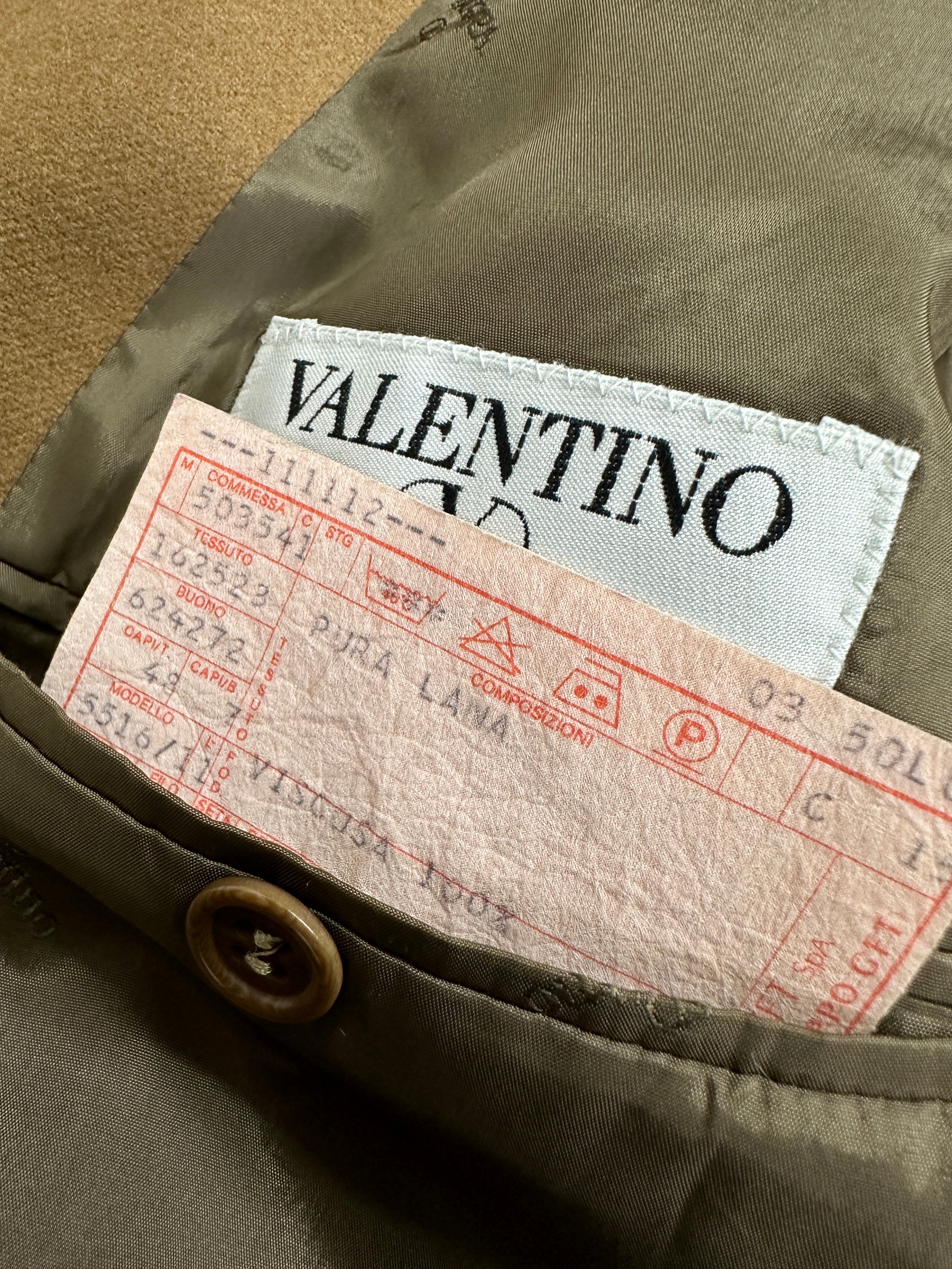 Valentino camel blazer