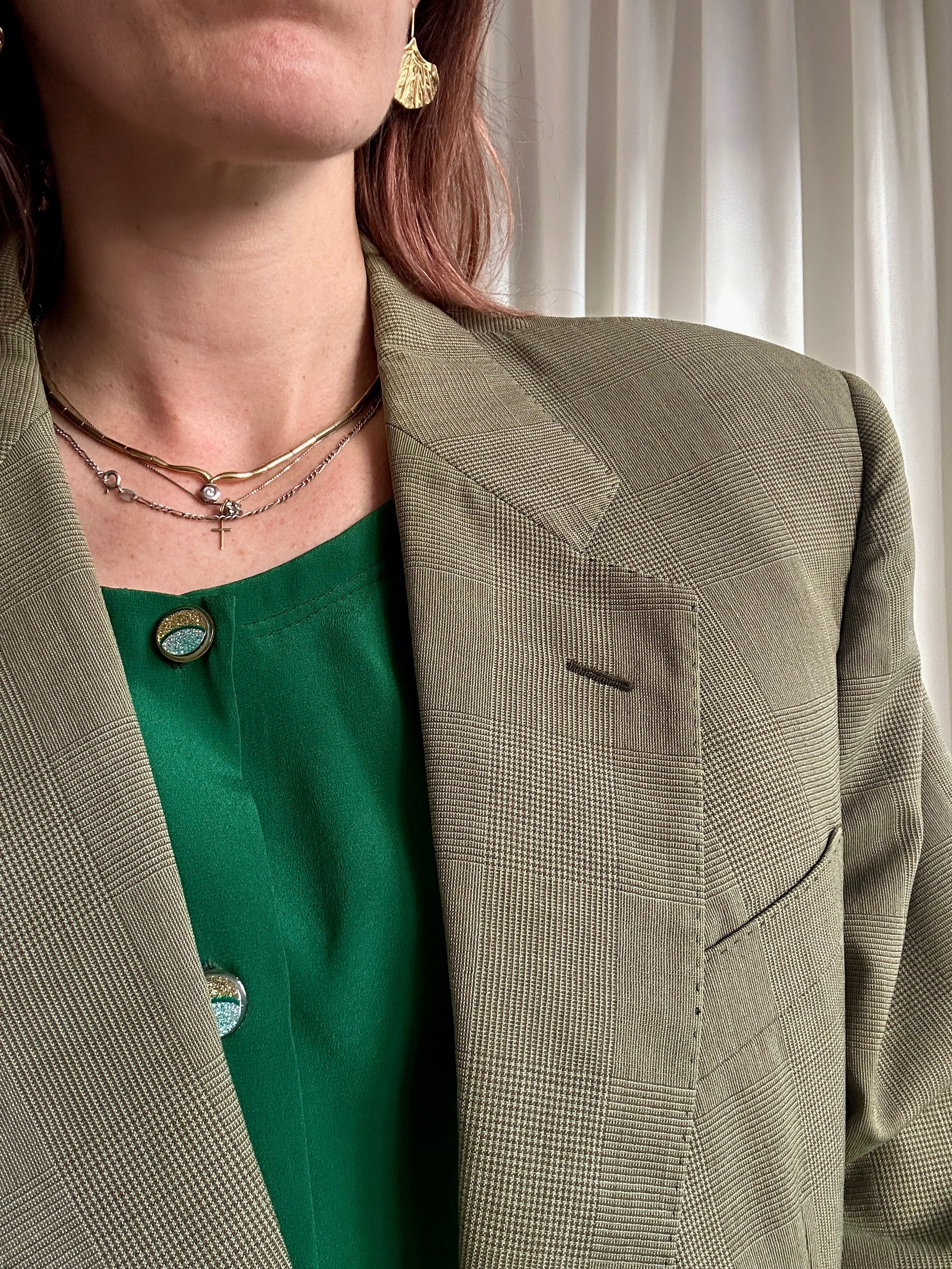 Lubiam Tartan Blazer