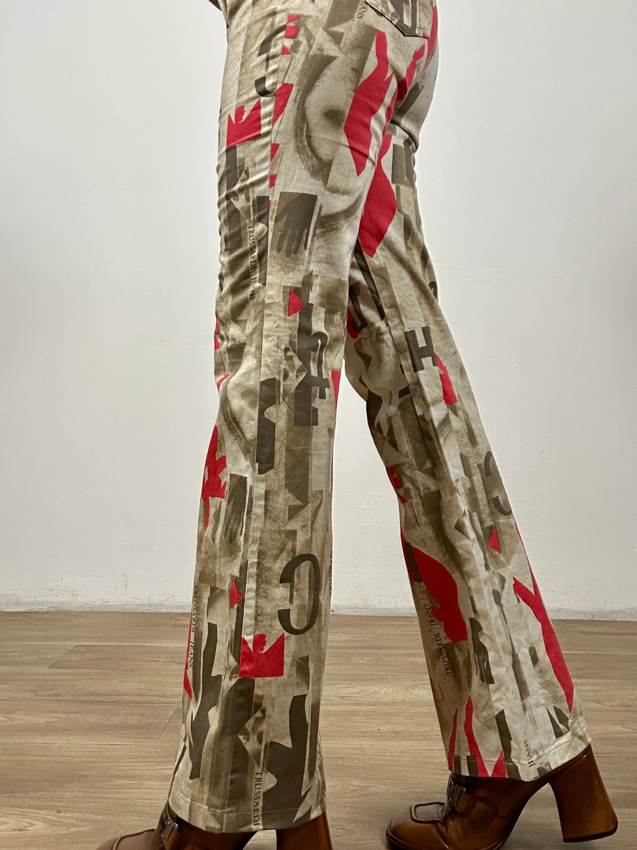 Trussardi pattern pants