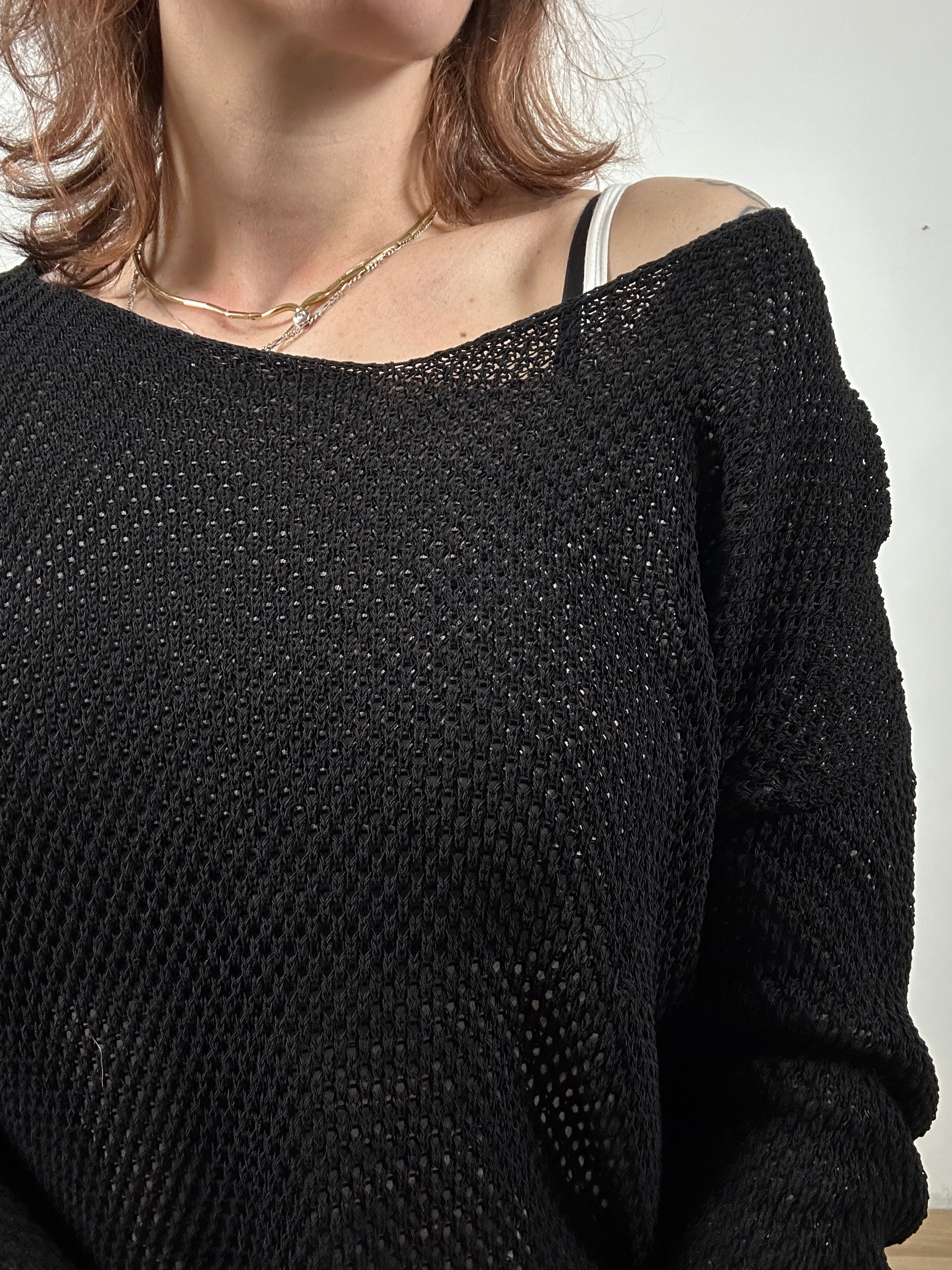Traforato sweater