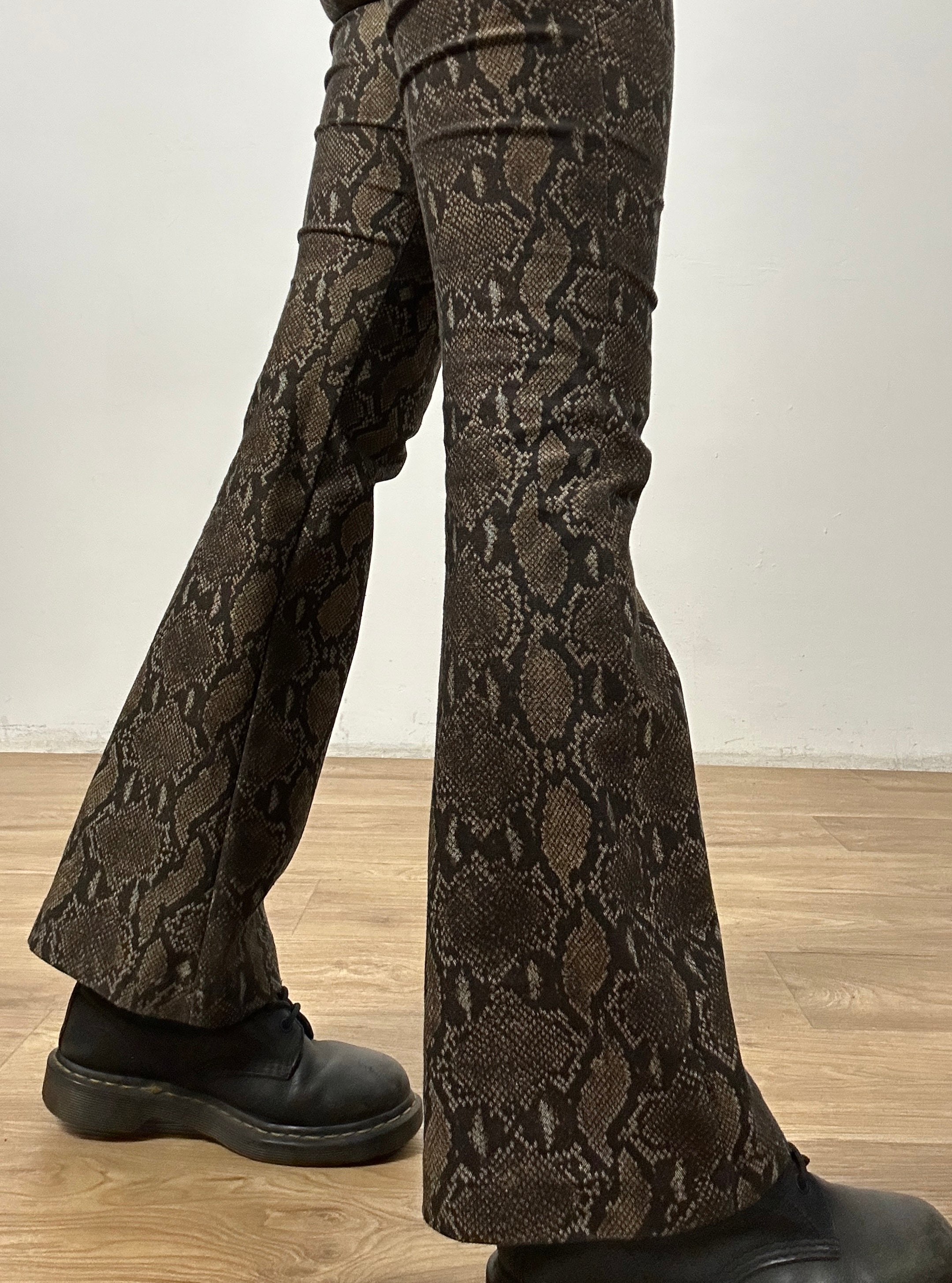 Snake y2k pants