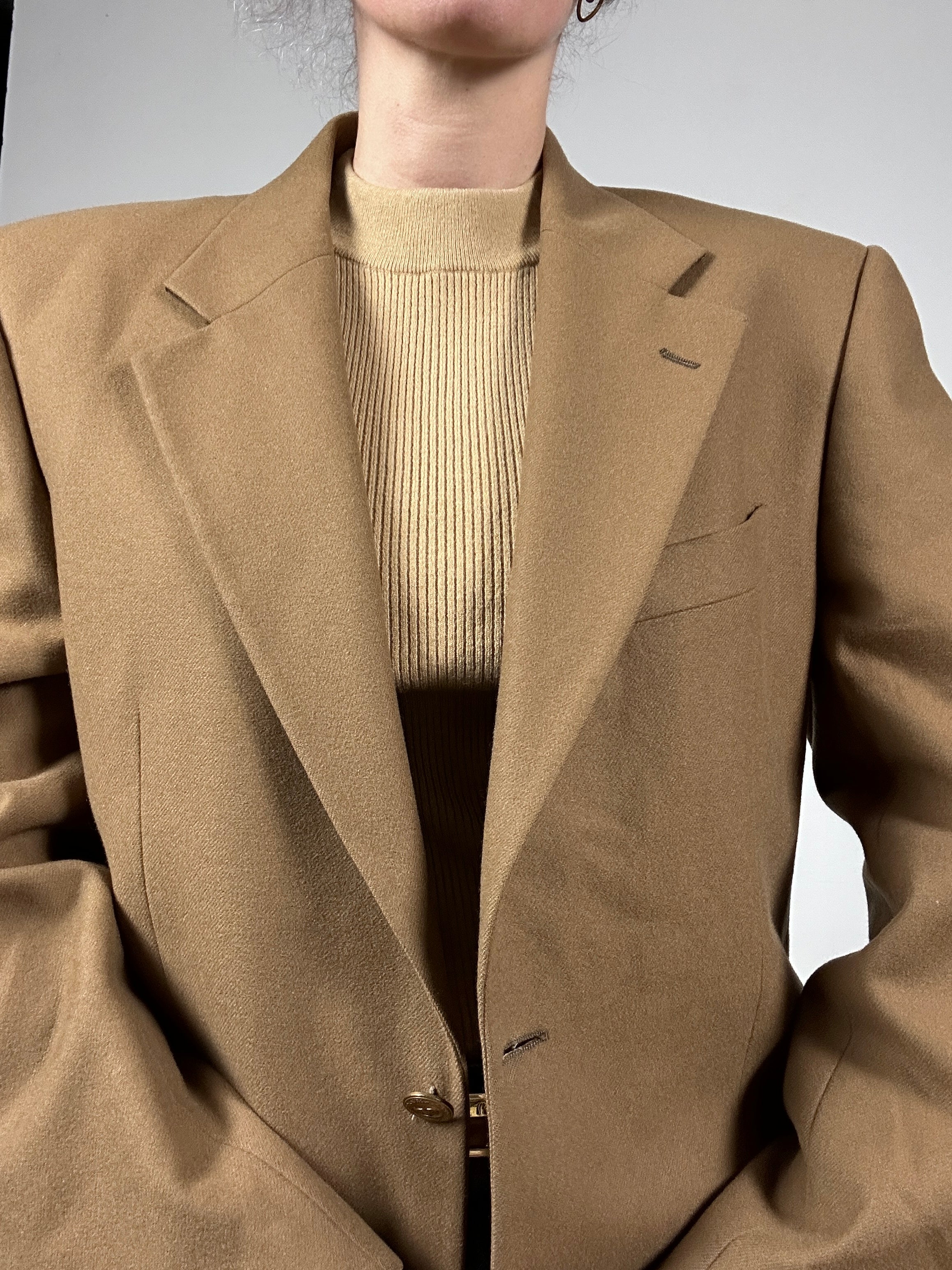 Valentino camel blazer