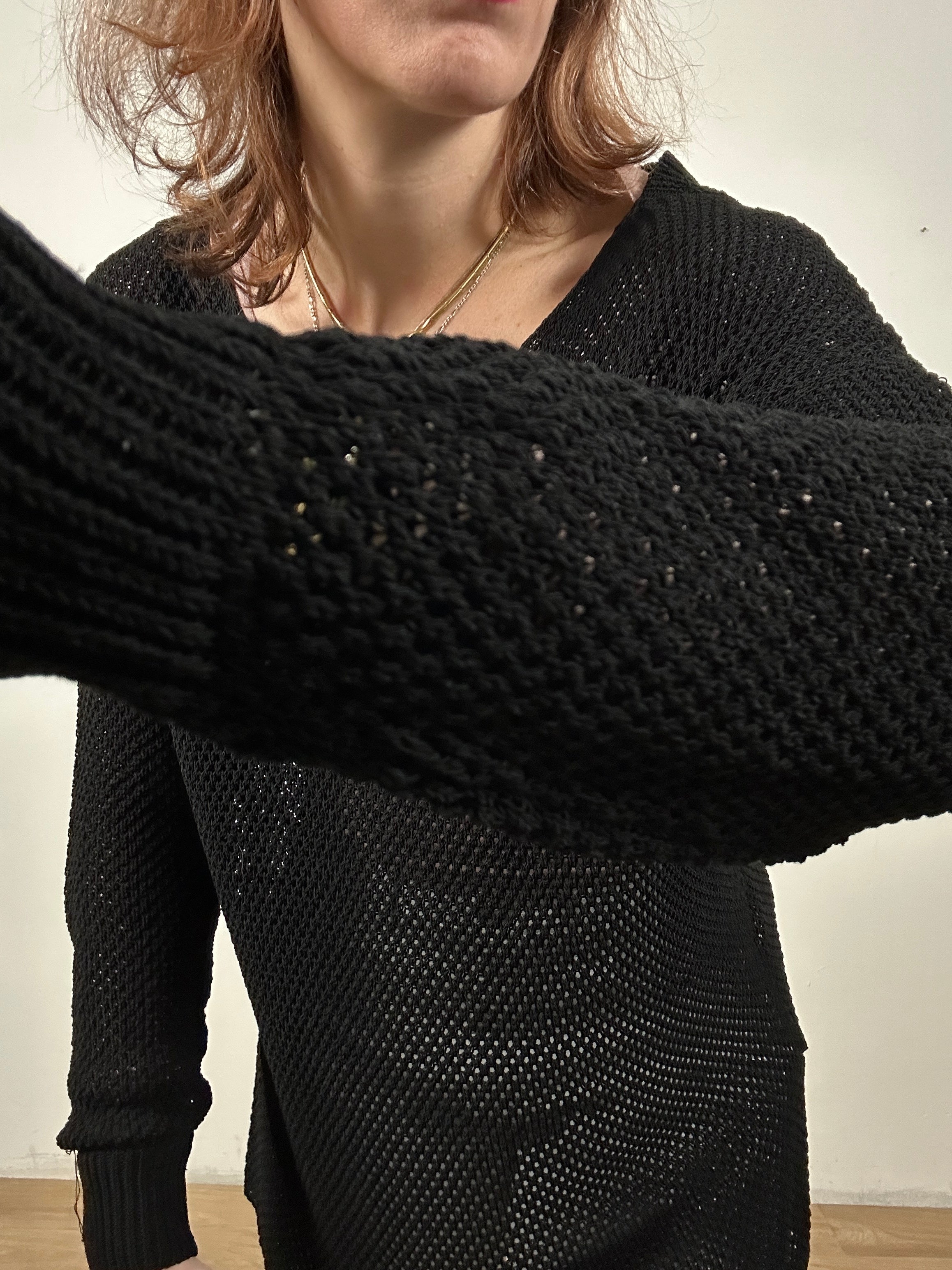 Traforato sweater