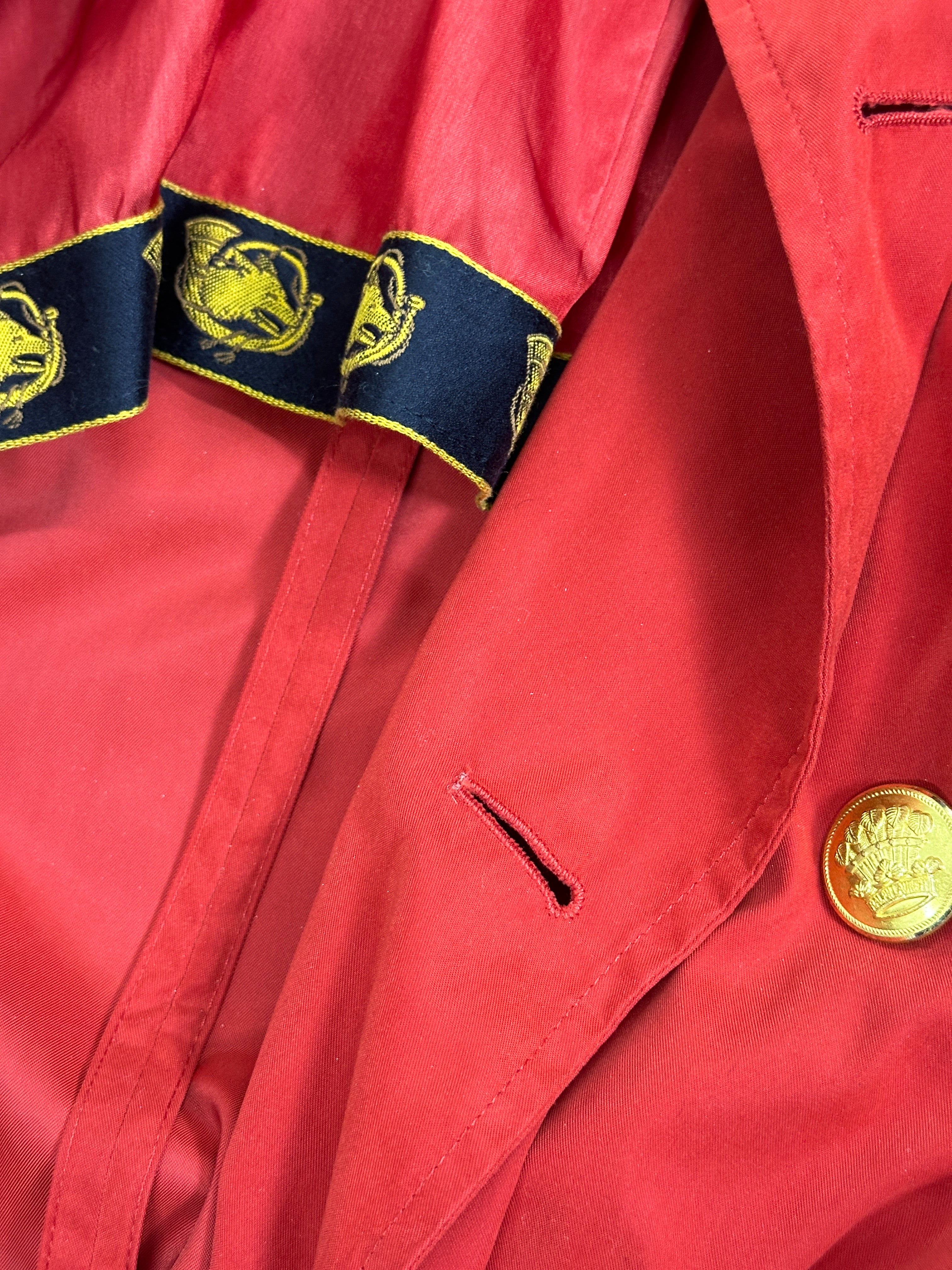 Cherry Ralph Lauren trench