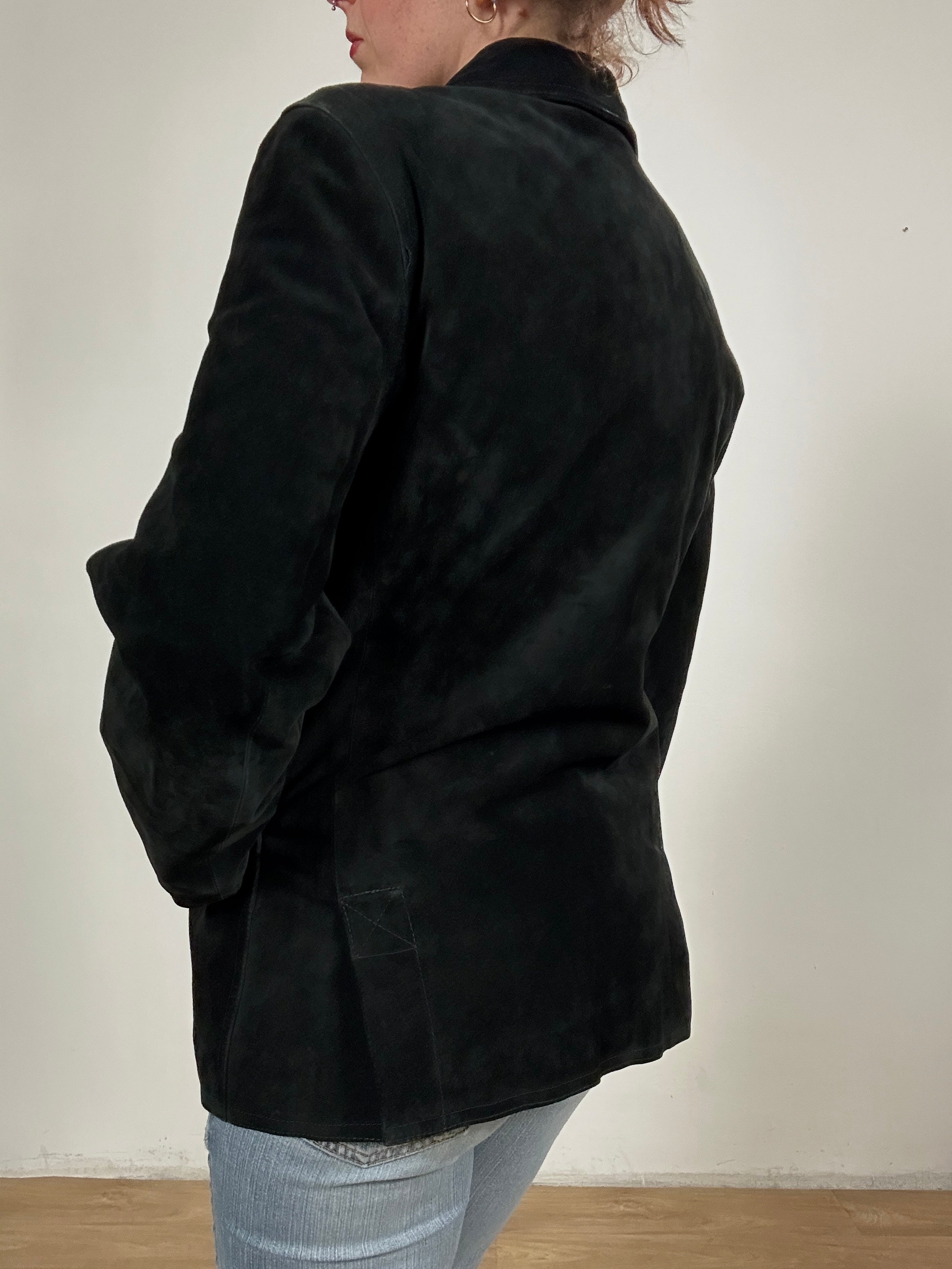 Burberrys suede jacket