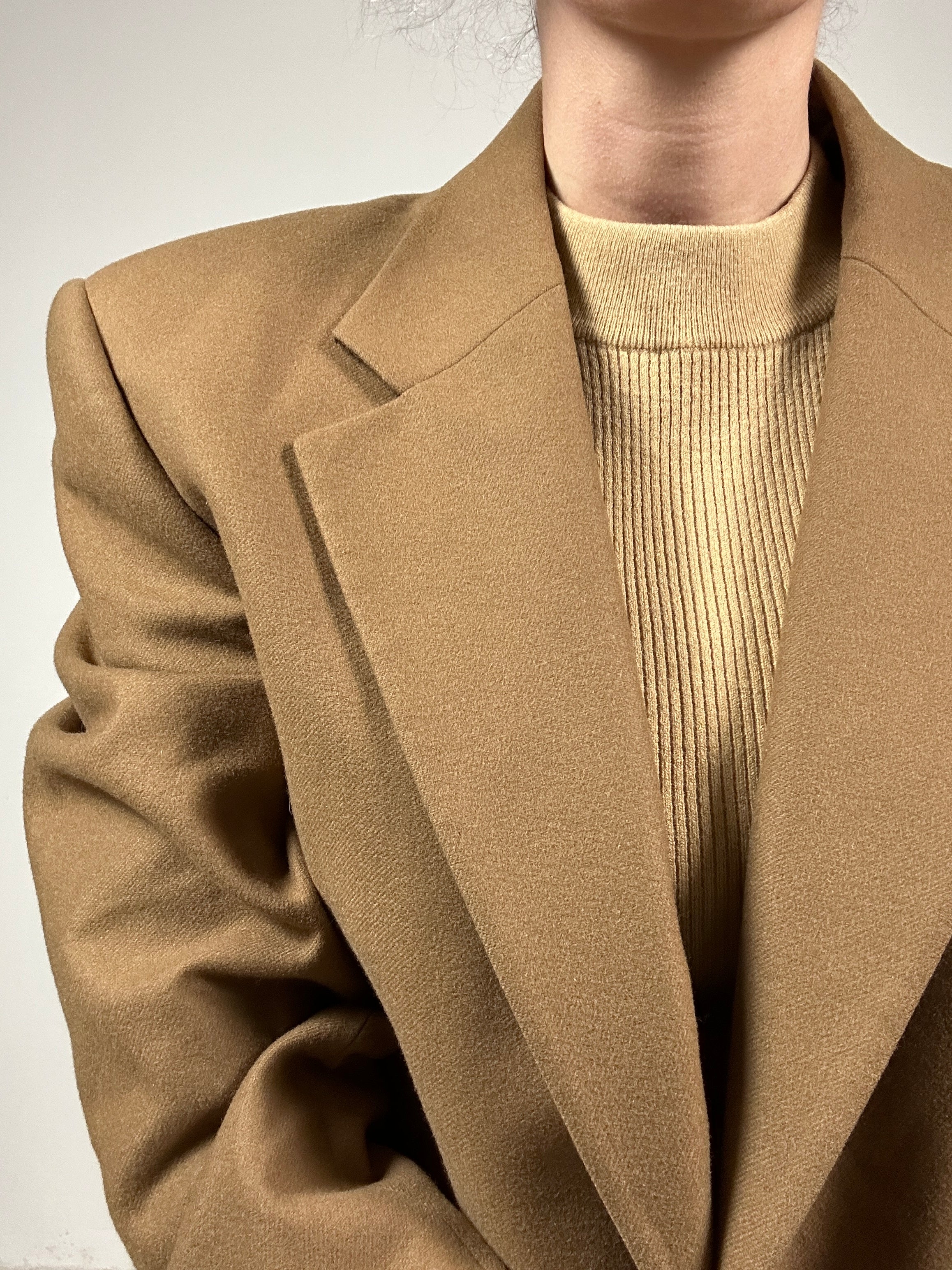 Valentino camel blazer