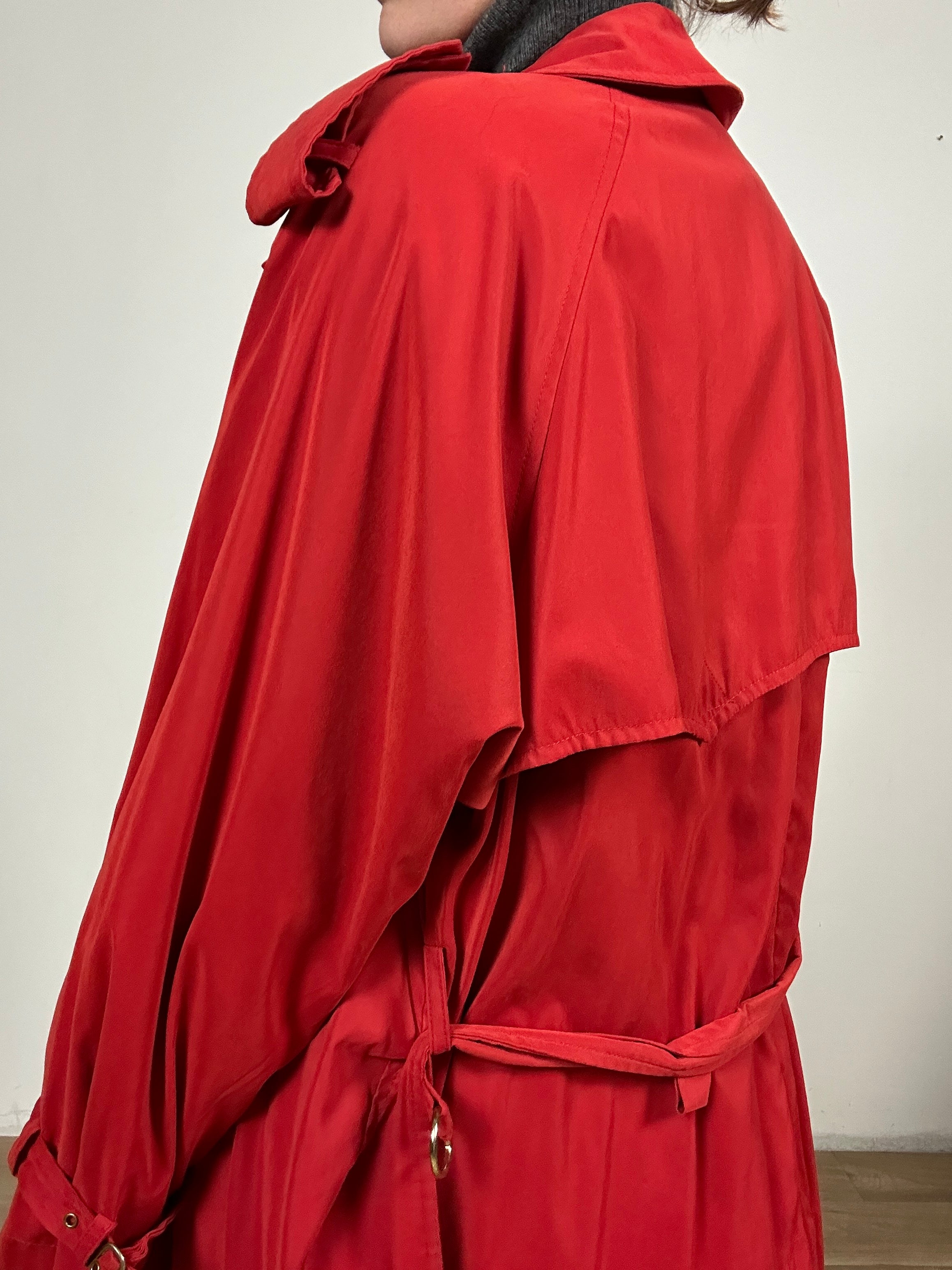 Cherry Ralph Lauren trench