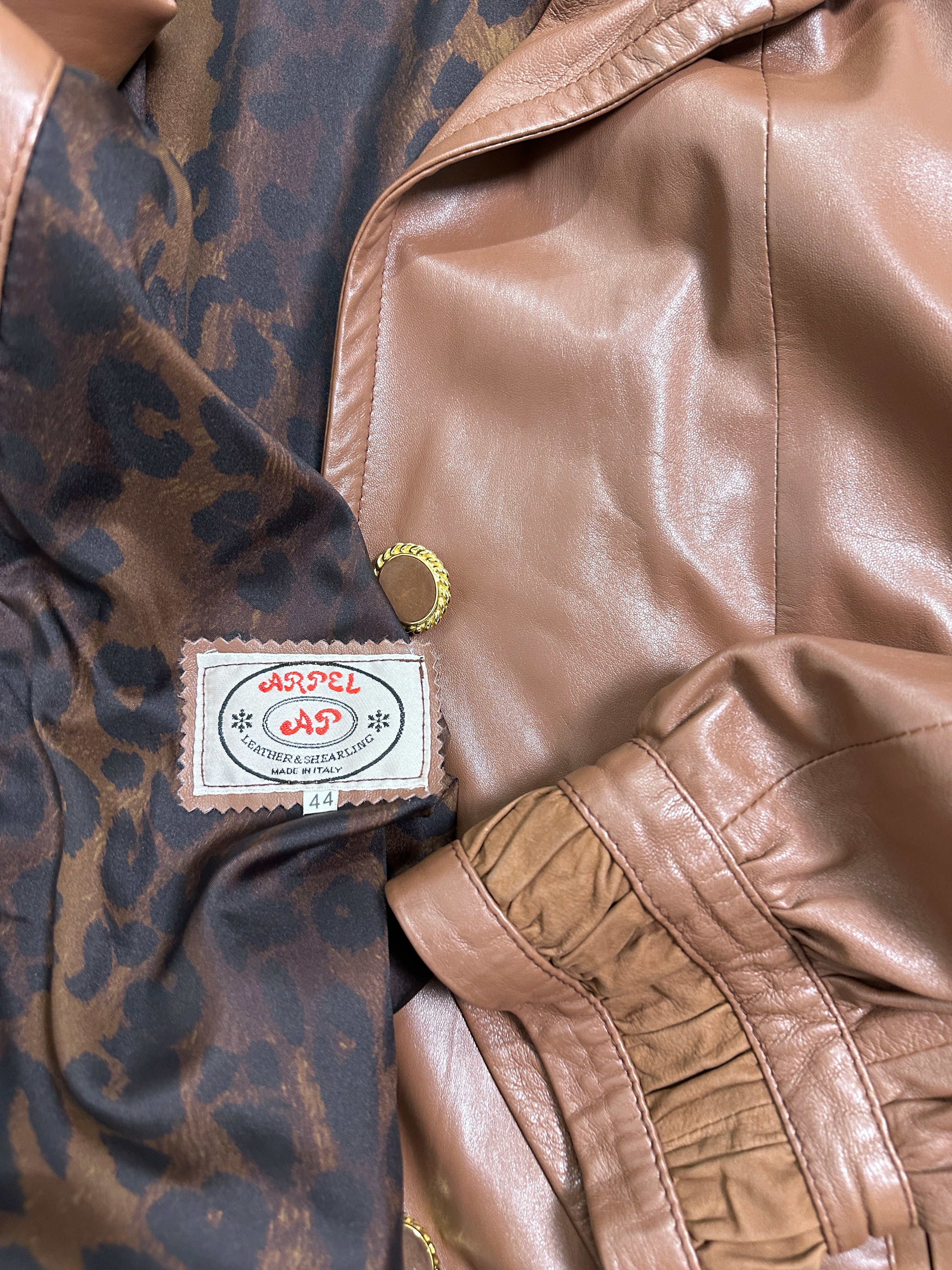 The peanuts leather jacket