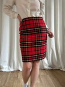 Punk tartan skirt