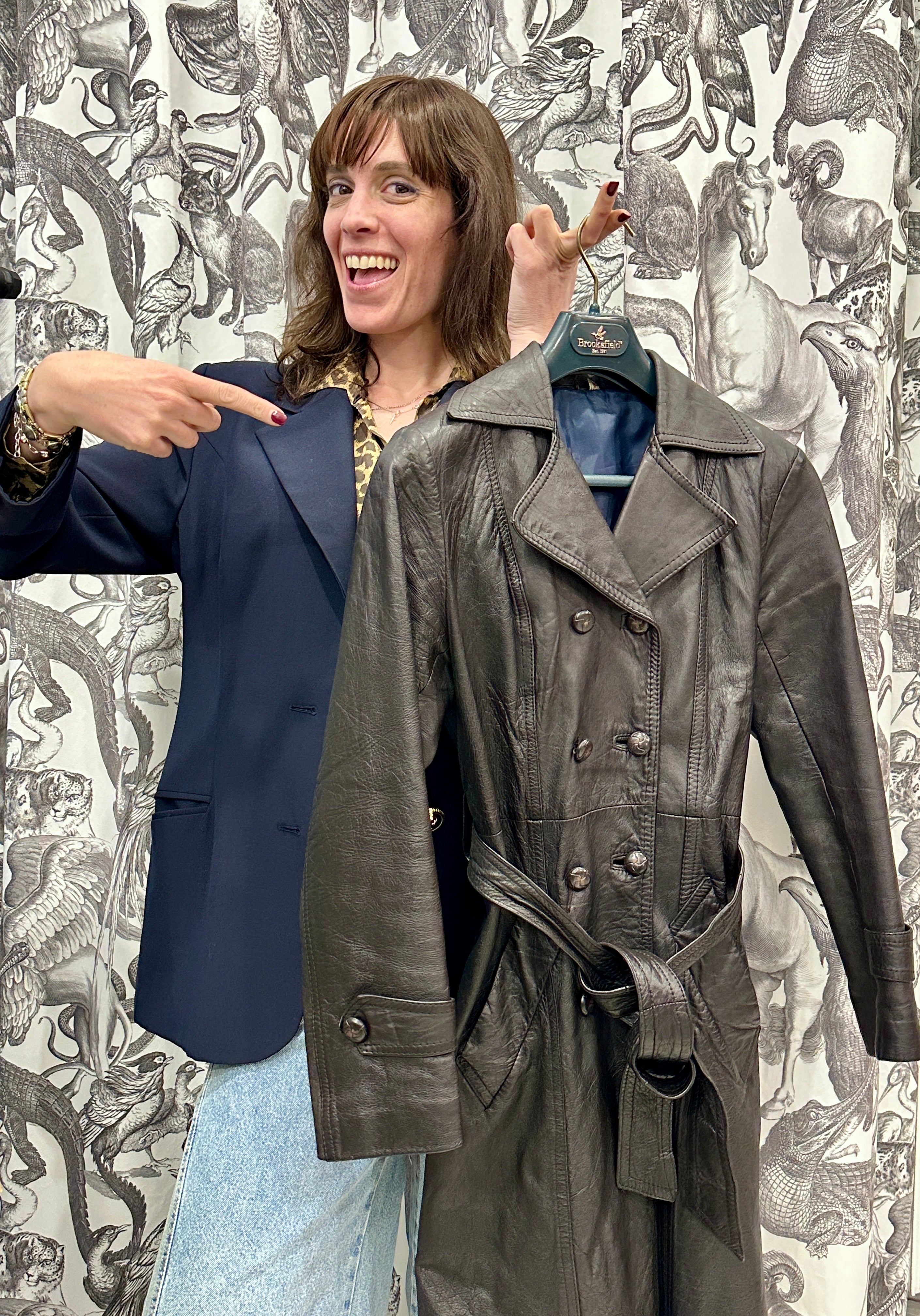 Doppietta leather jacket