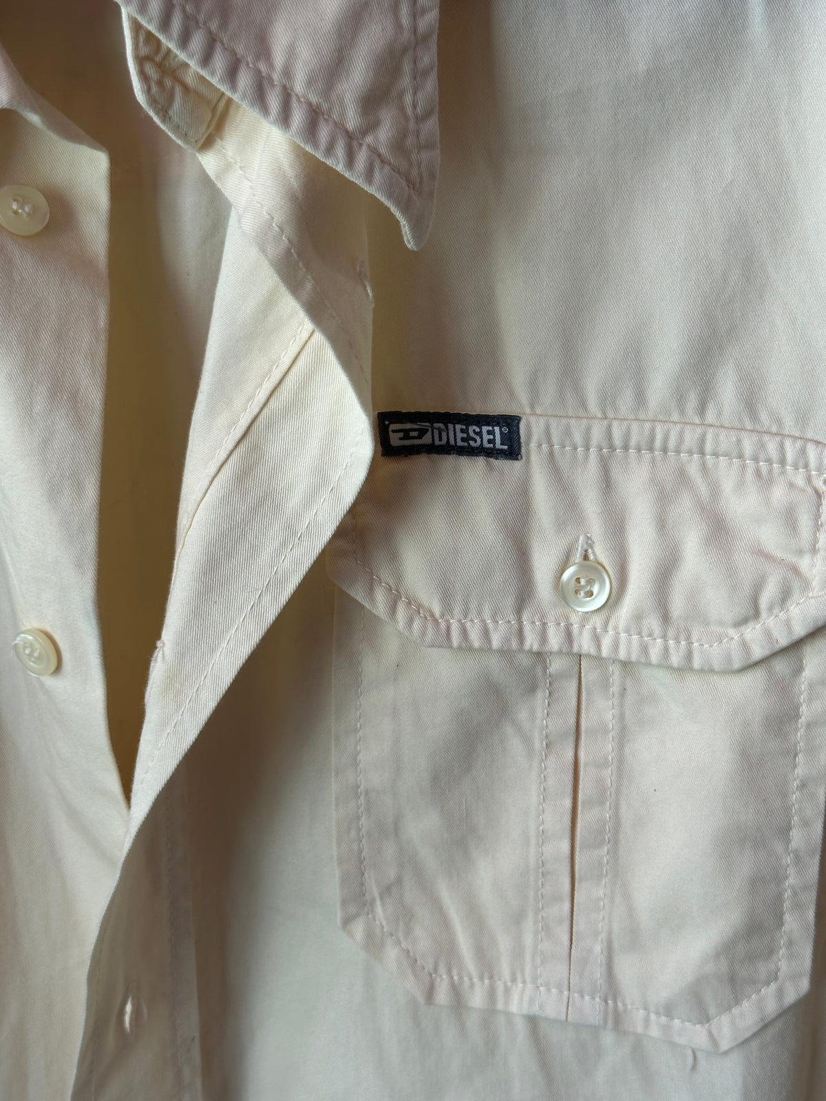Diesel cream shirt