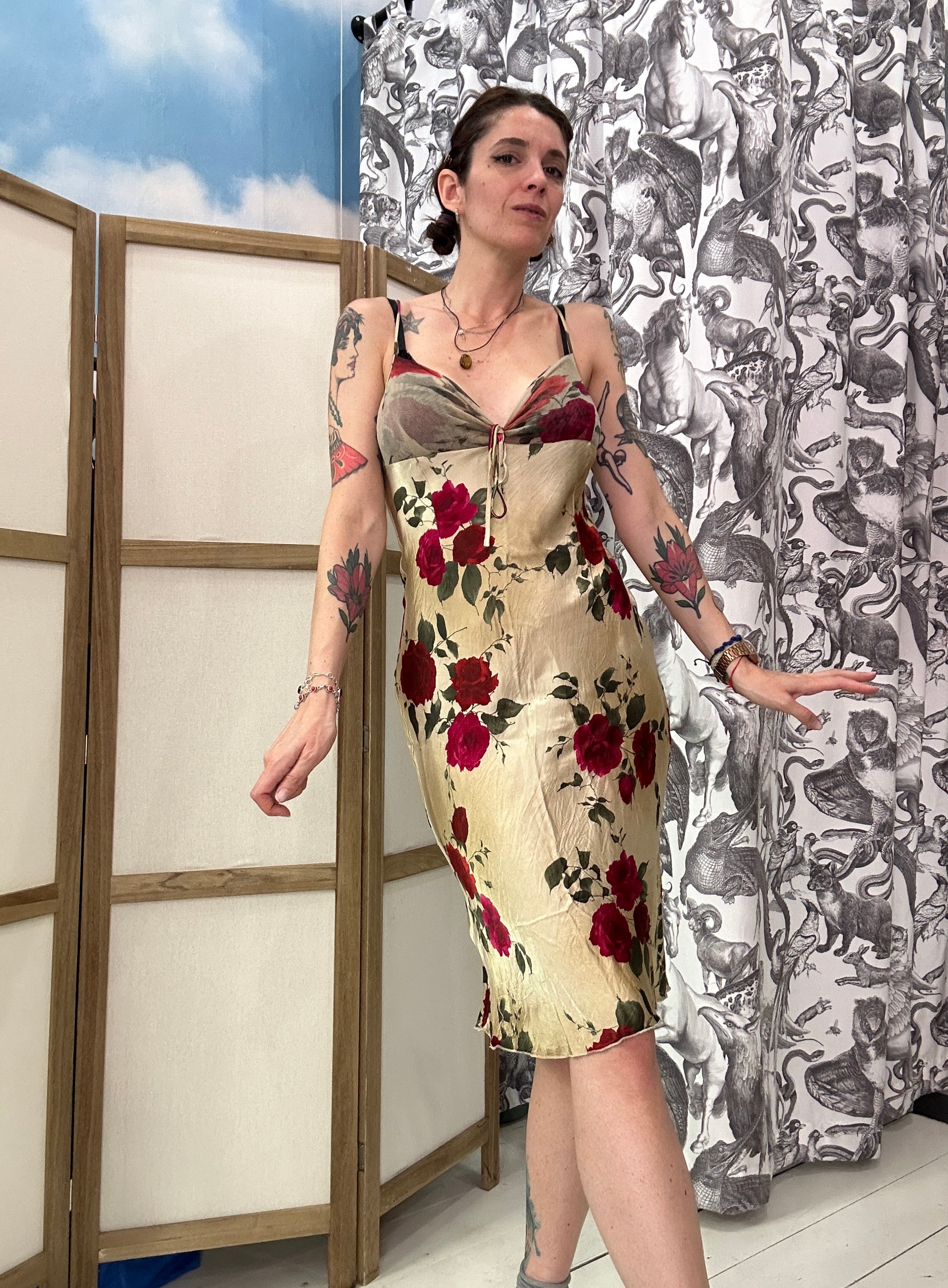 Rose LiuJo dress