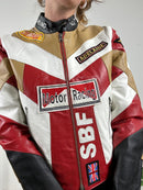 giacca pelle vintage