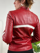 The red y2k jacket
