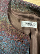 The Missoni shadow blazer