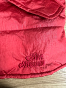 Red Love Moschino coat