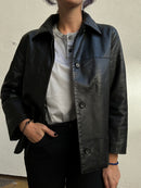 The Fendi leather jacket