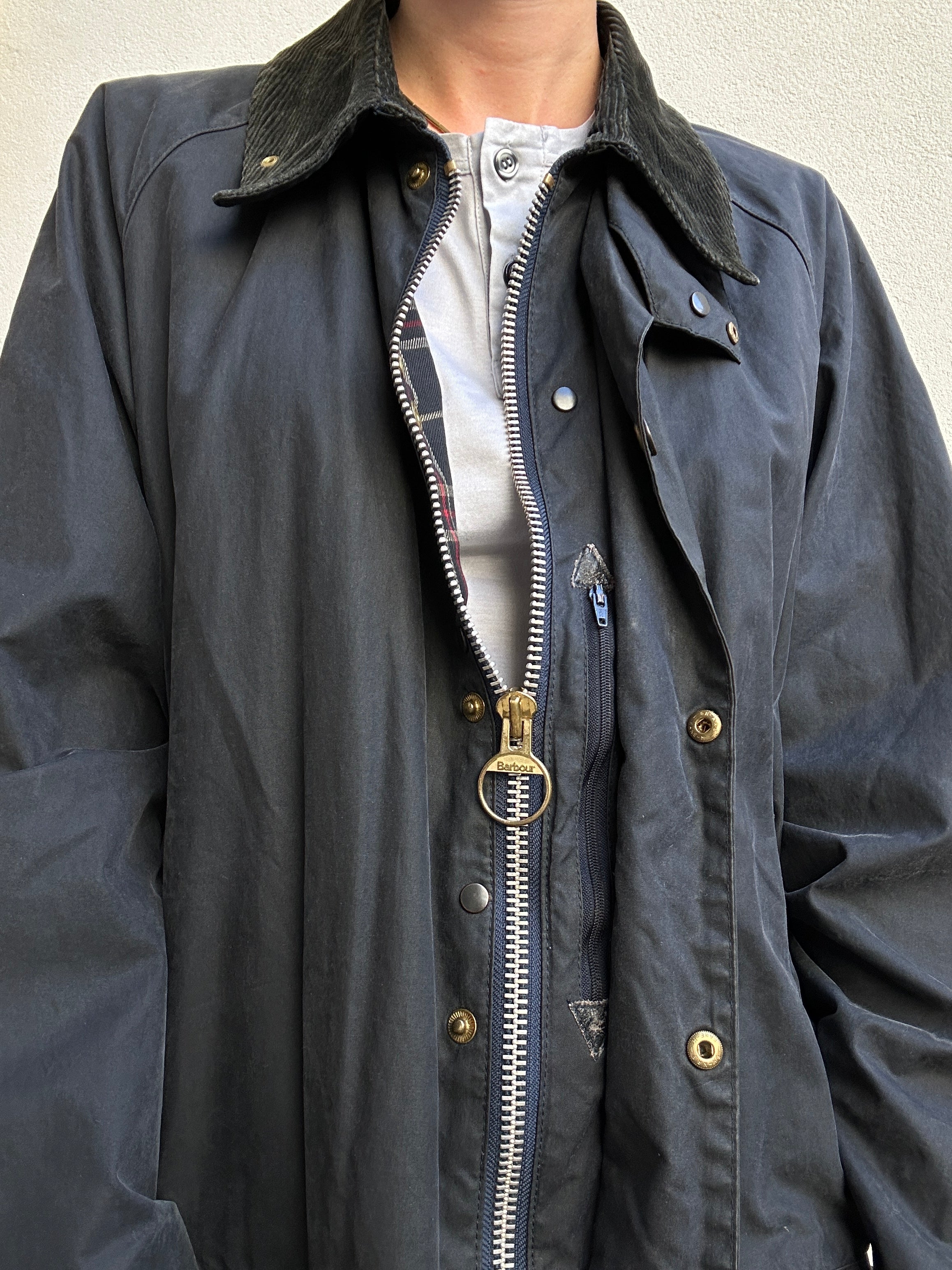 The Barbour Beaufort blu navy