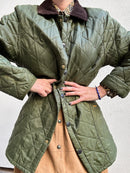 Barbour deep green piumino