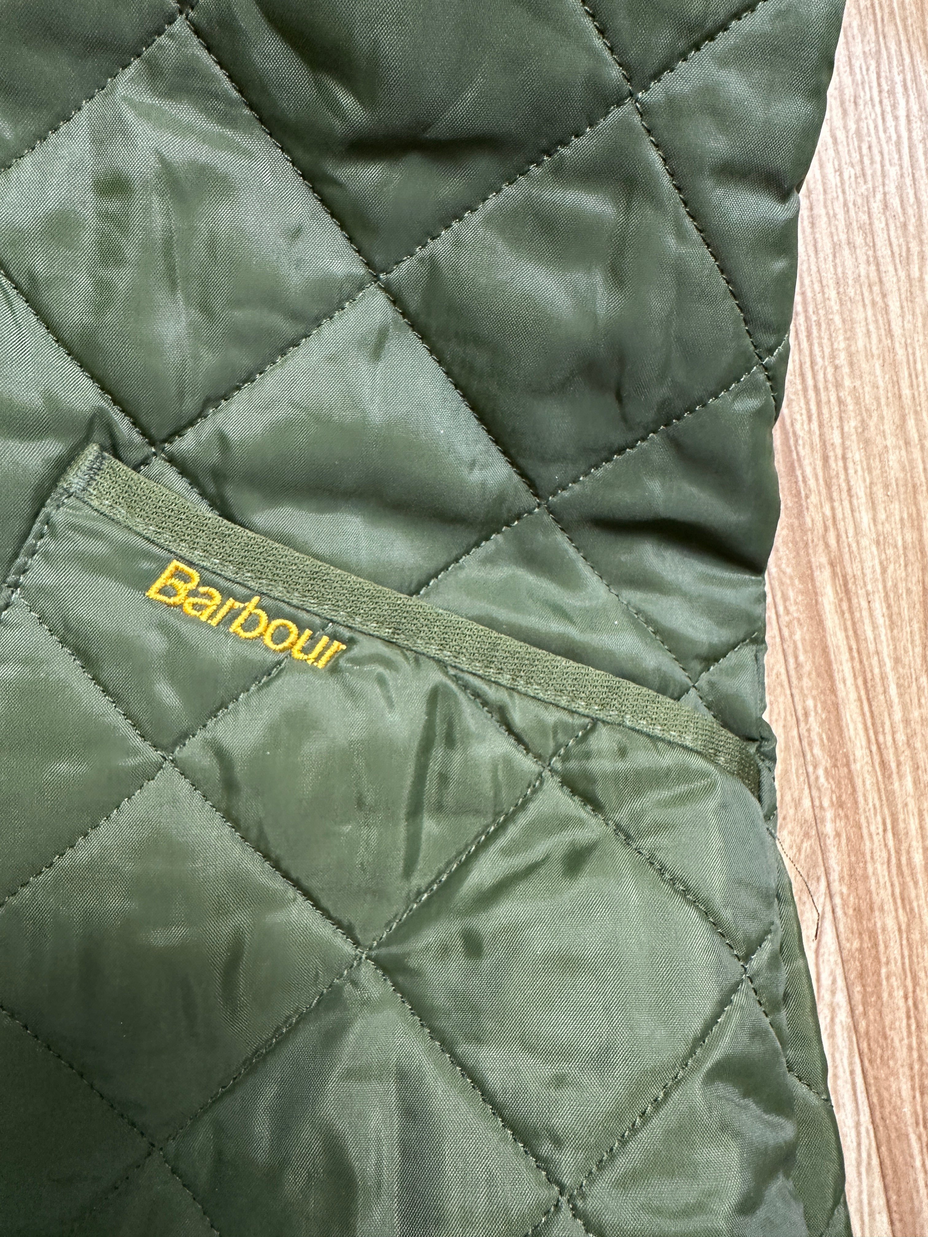 Barbour deep green piumino