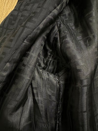 The Fendi leather jacket