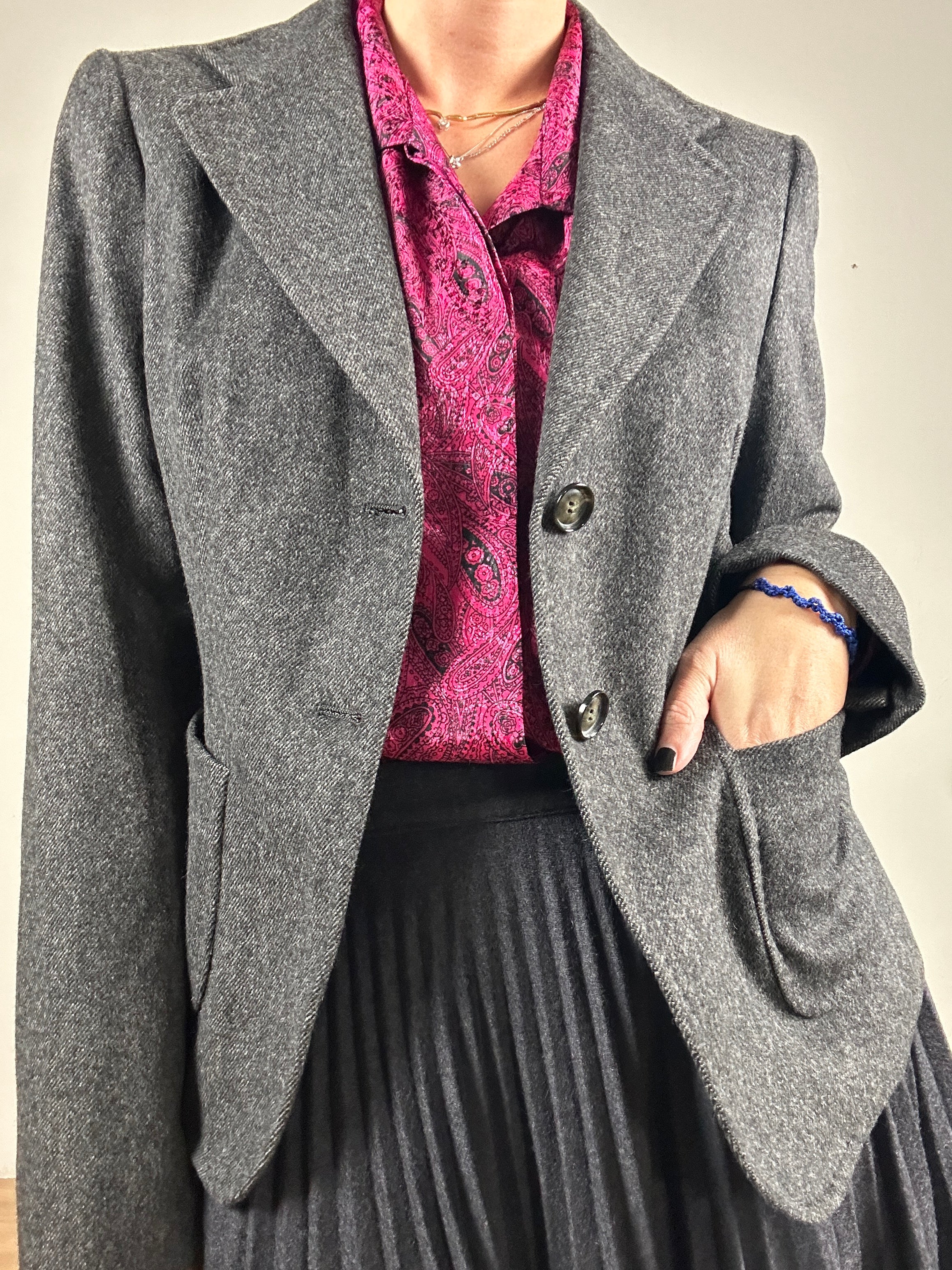 MaxMara grey blazer