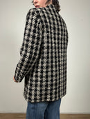 Wool vichy coat