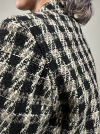 Wool vichy coat