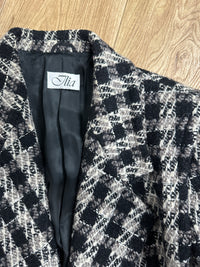 Wool vichy coat