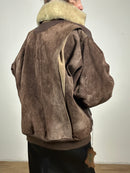 bomber in pelle vintage