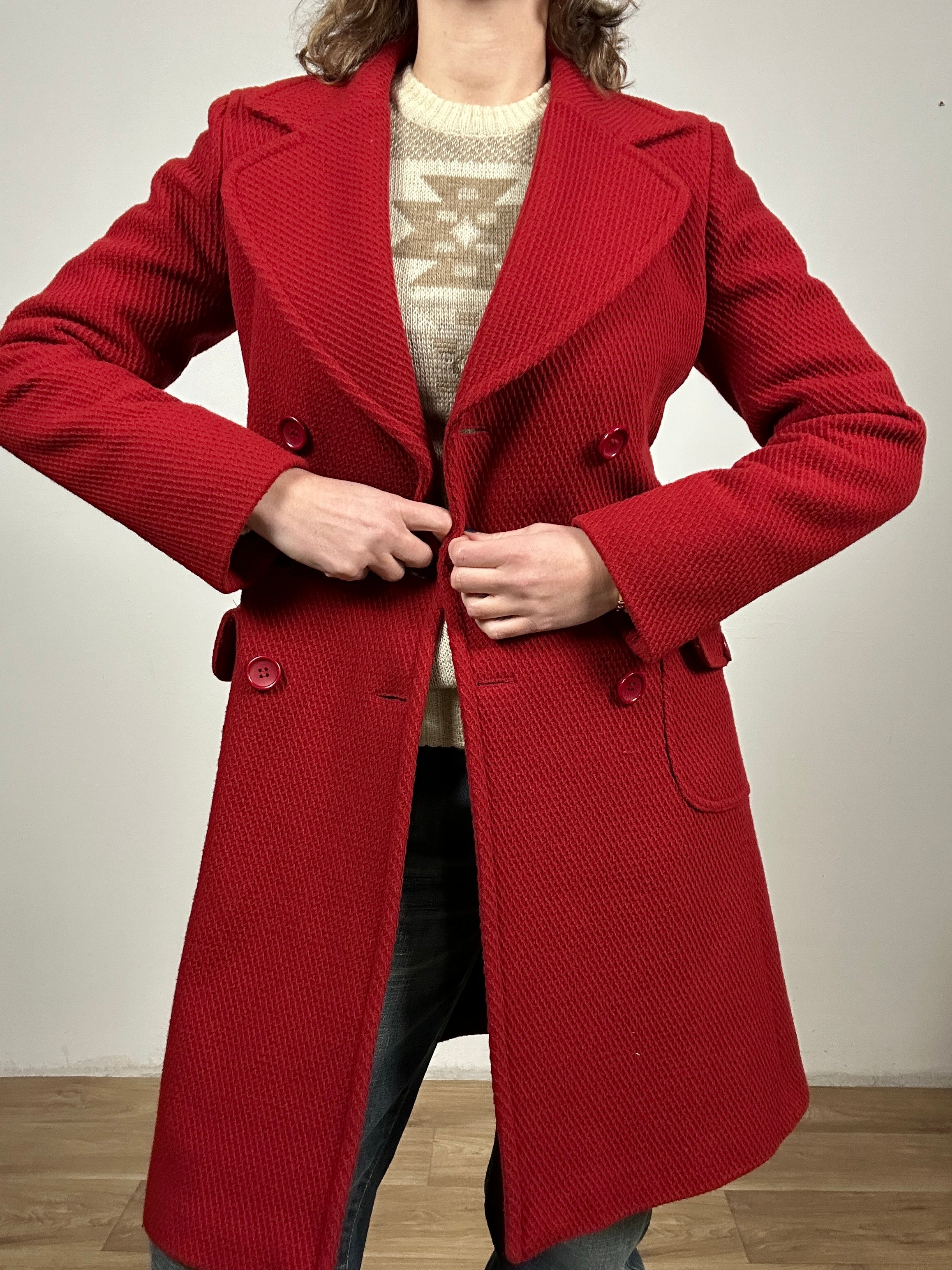 Max&Co cherry coat