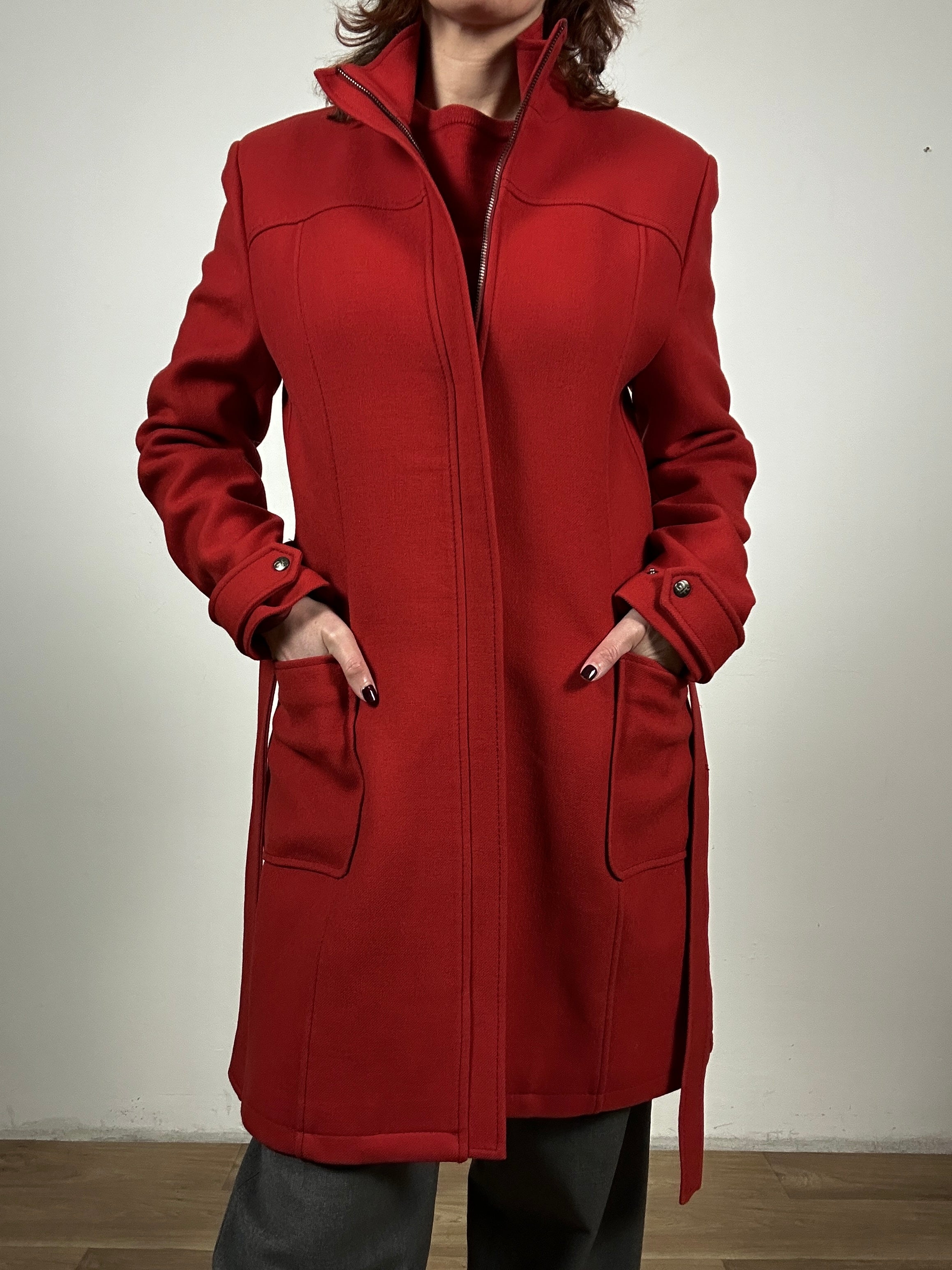 Gianfranco Ferrè cherry coat