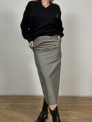 Maxmara silk skirt