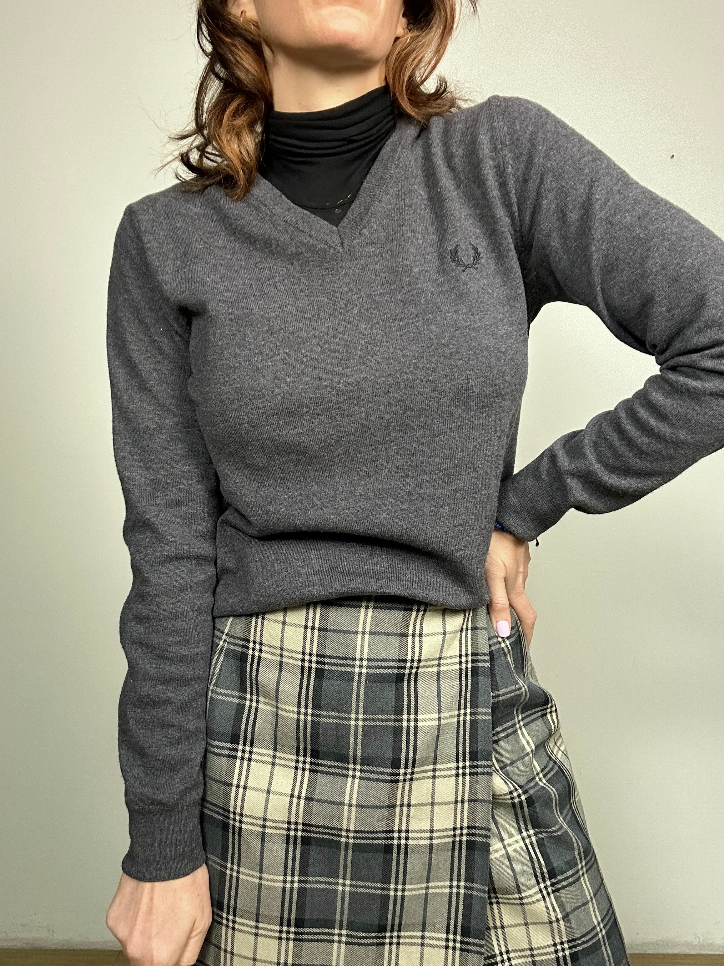 Fred Perry grey sweater