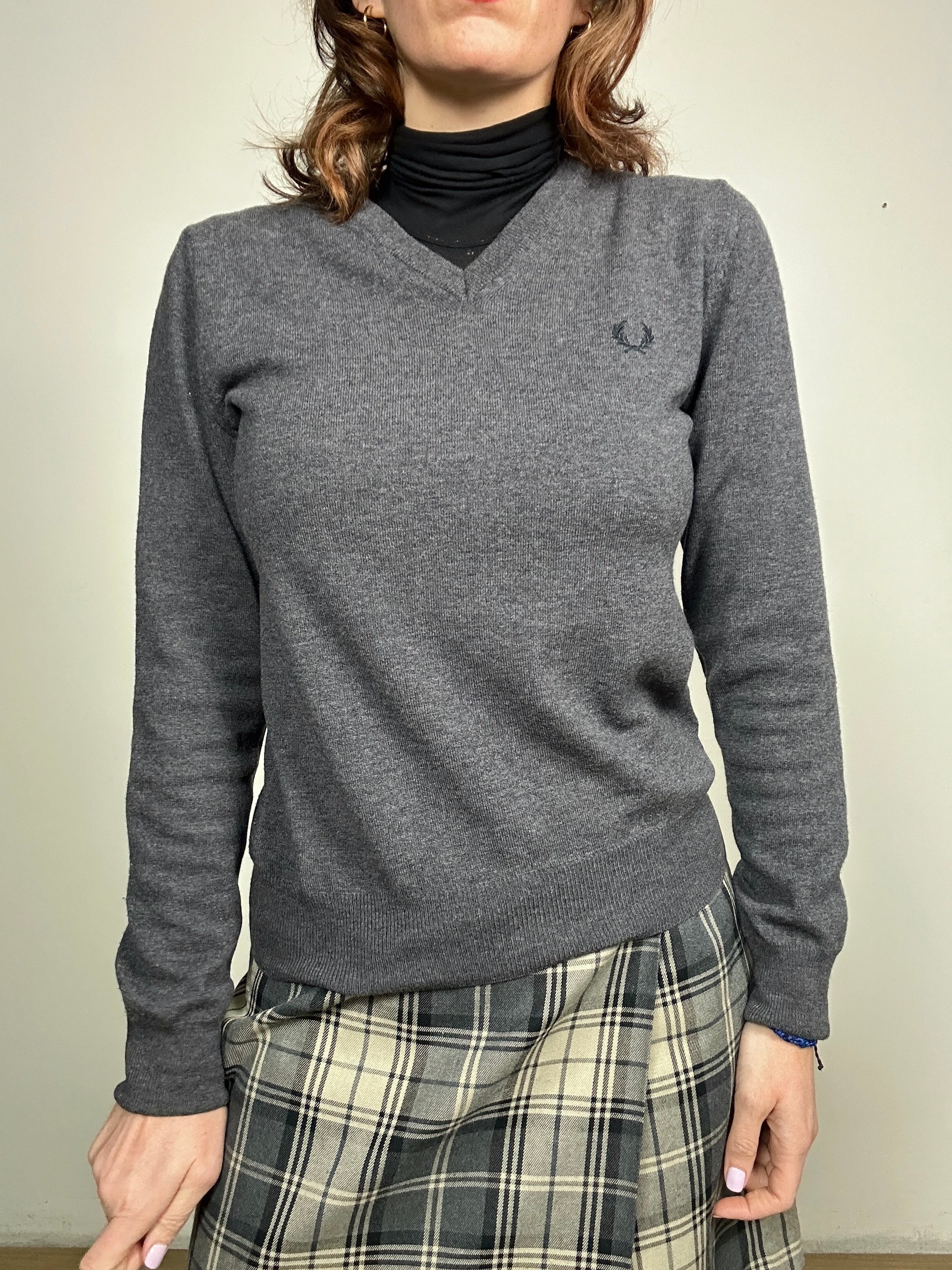 Fred Perry grey sweater