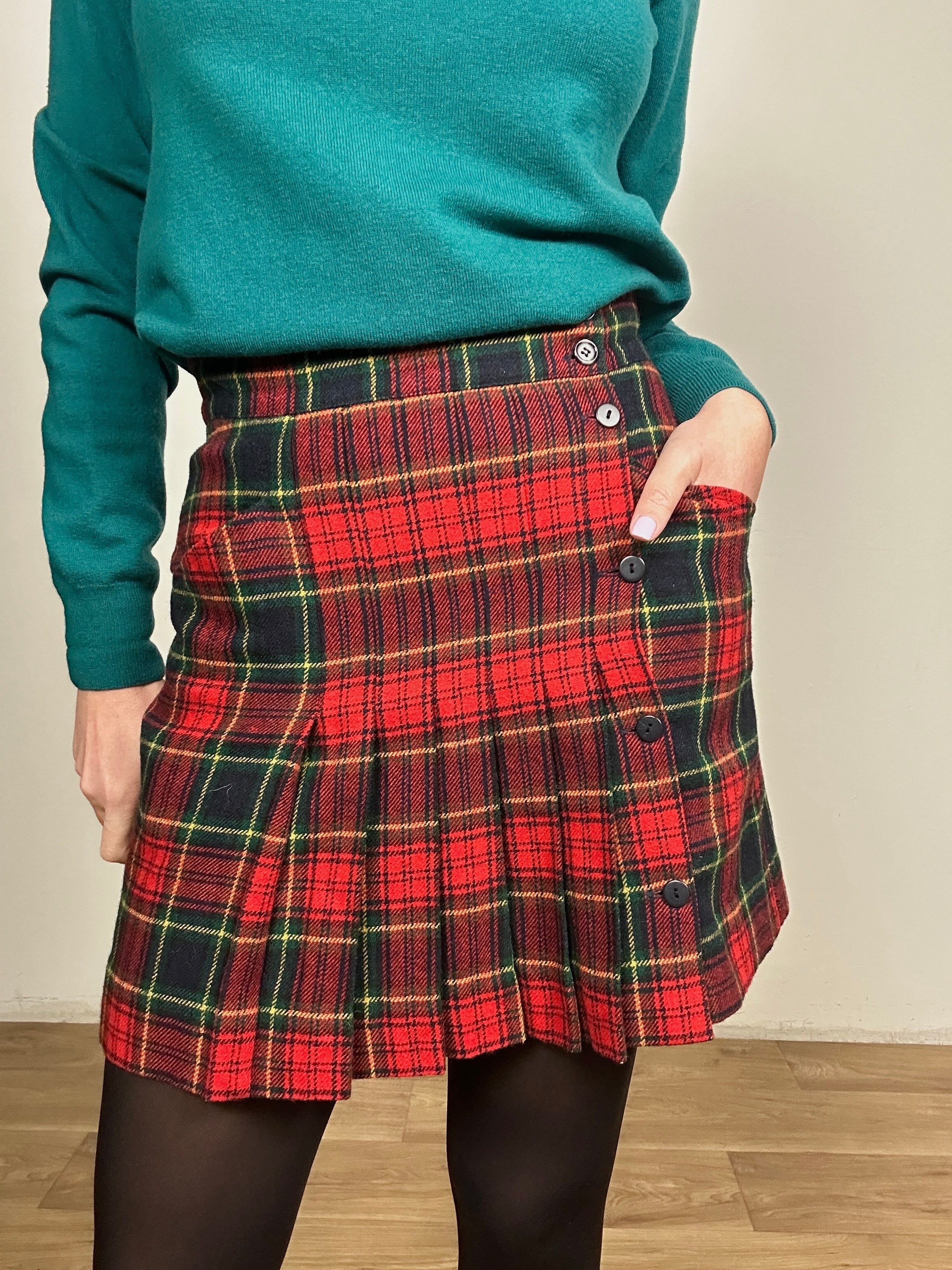 Tartan pratica skirt