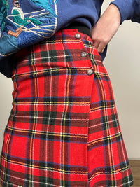 The punk tartan skirt