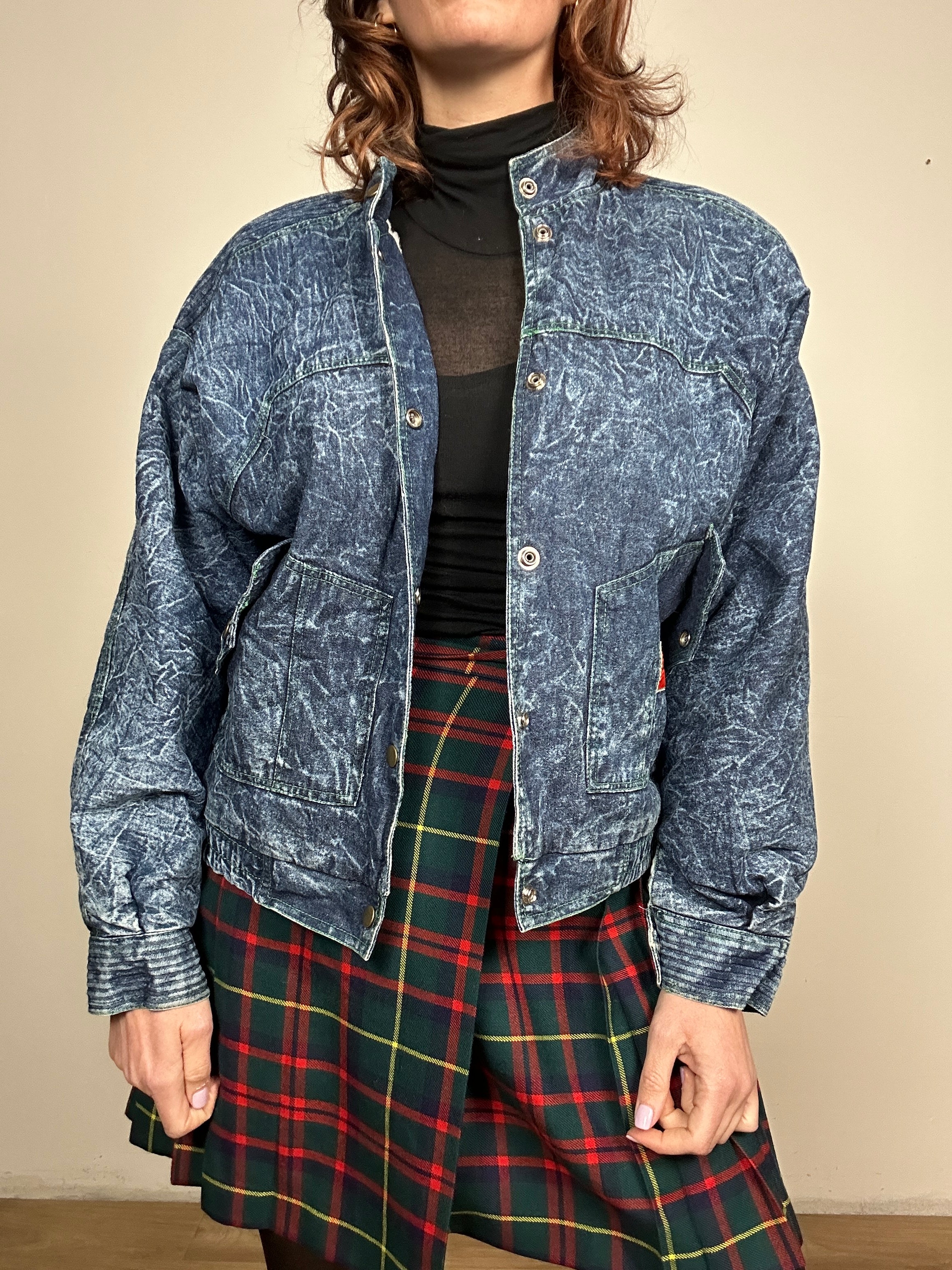 Jeans vintage bomber