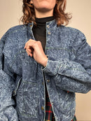 Jeans vintage bomber