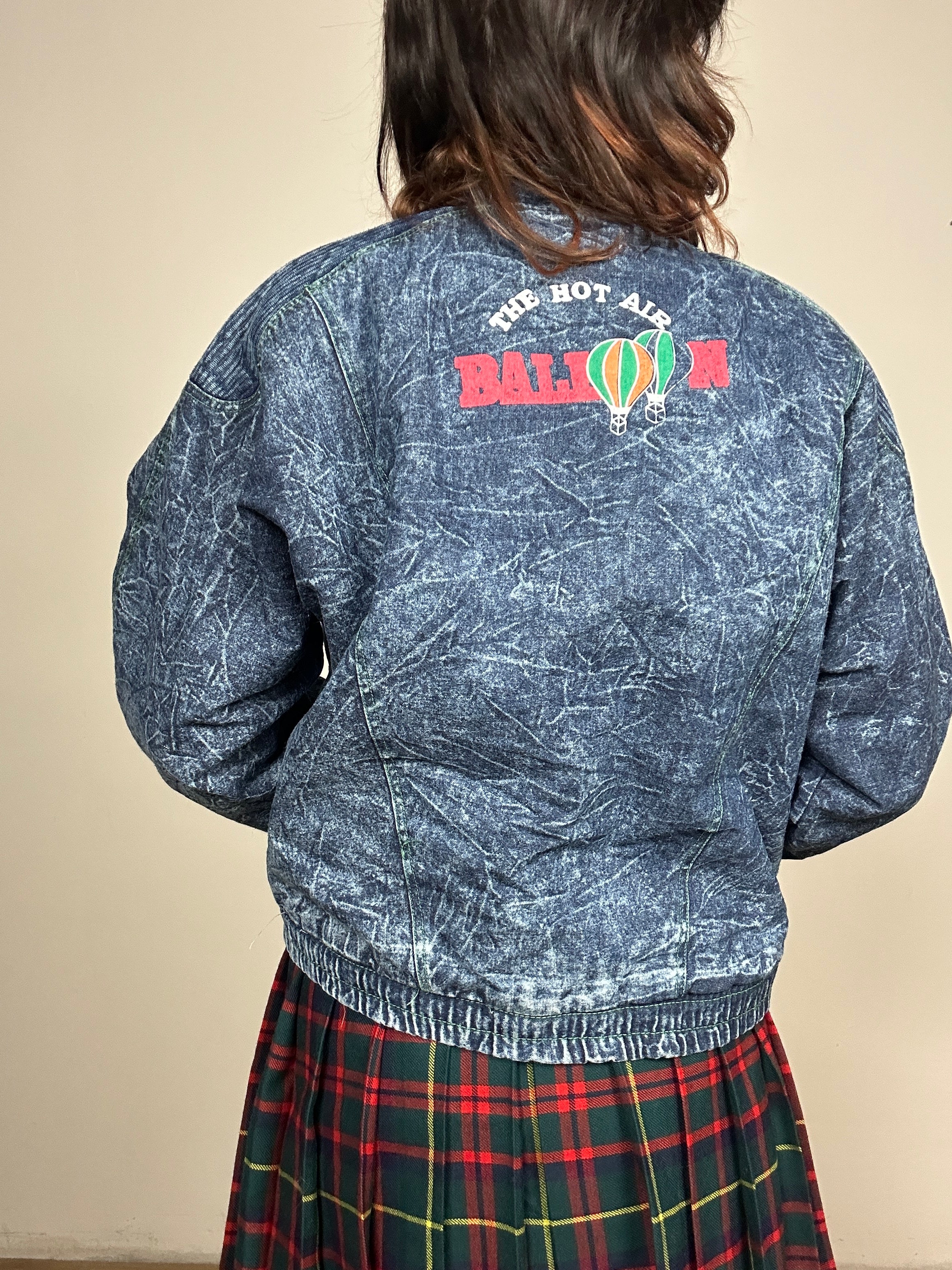 Jeans vintage bomber