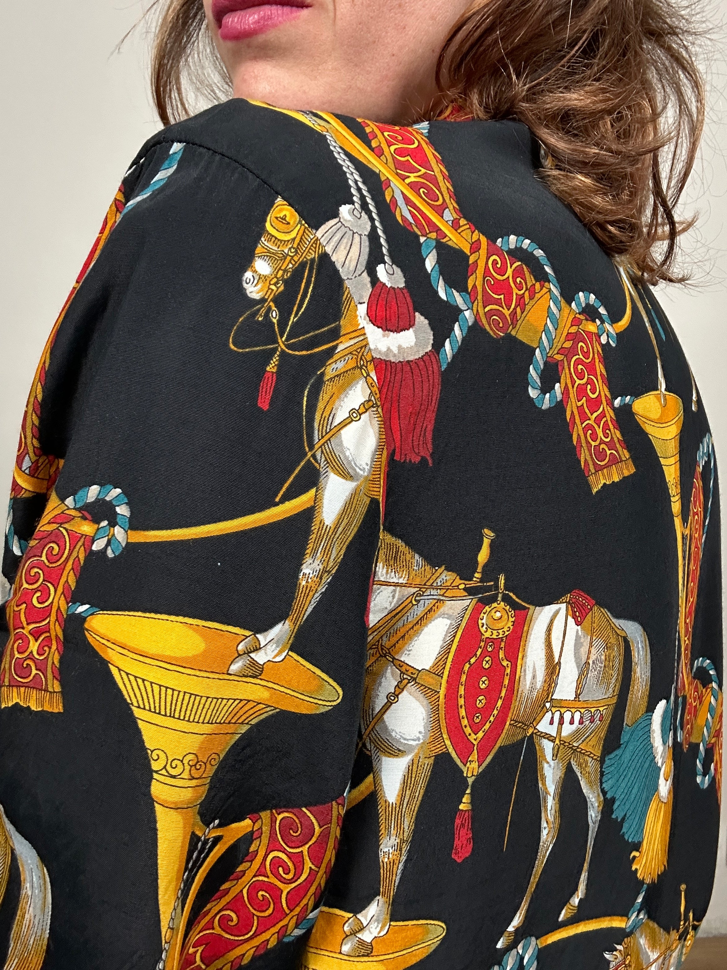 Foulard horse shirt