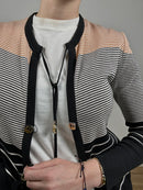 Ferragamo stripes cardigan