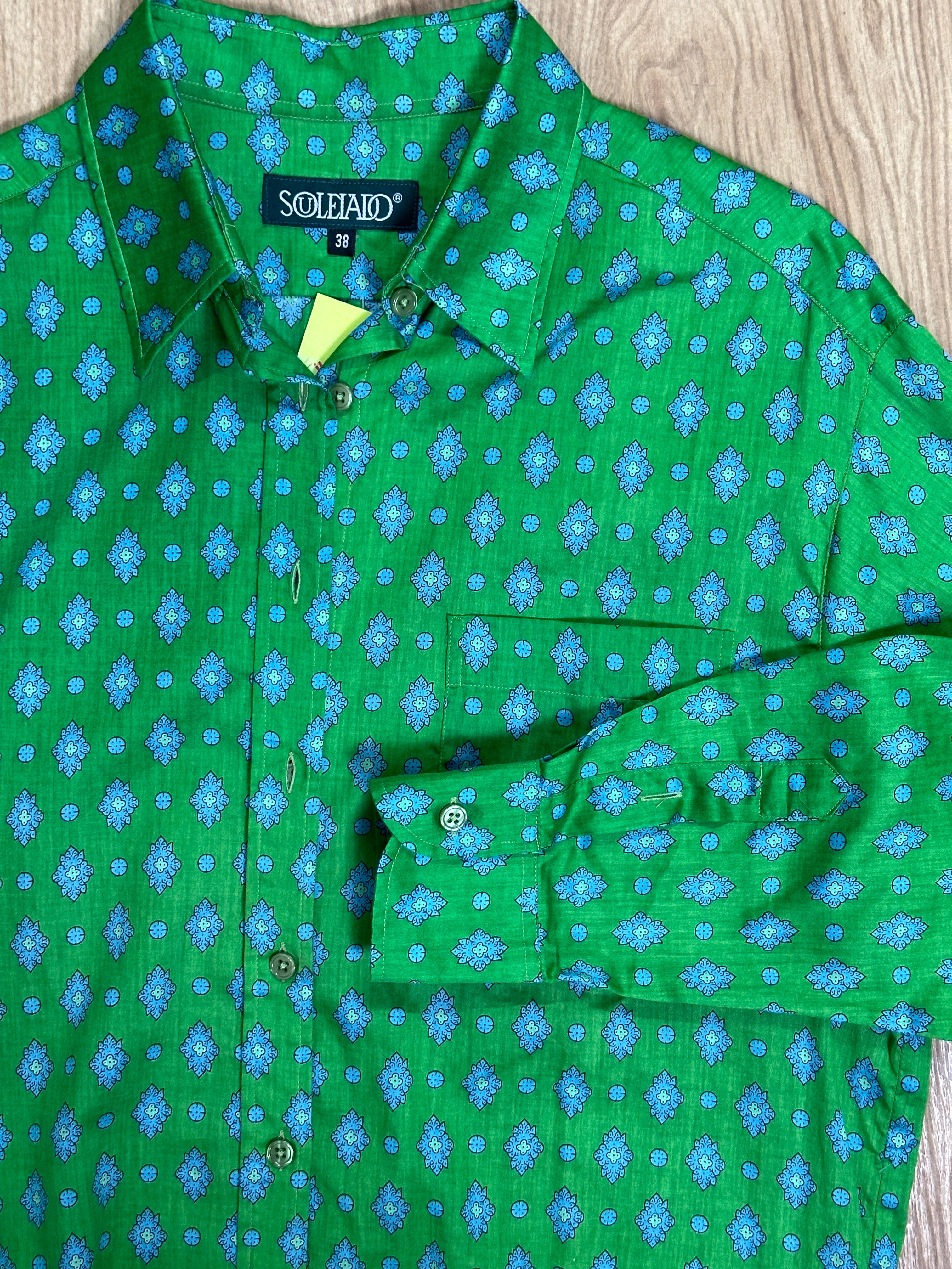 Green 70s shirt