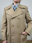 Grandpa pure wool coat