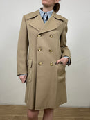 Grandpa pure wool coat